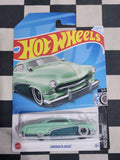 Hot Wheels 2024 Rod Squad Hirohata Merc Green Barris Kustom