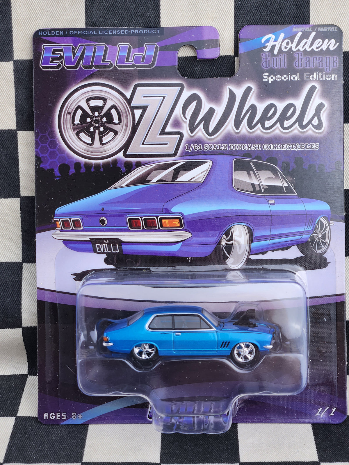 OZ Wheels Evil LJ Holden Torana Blue FSD