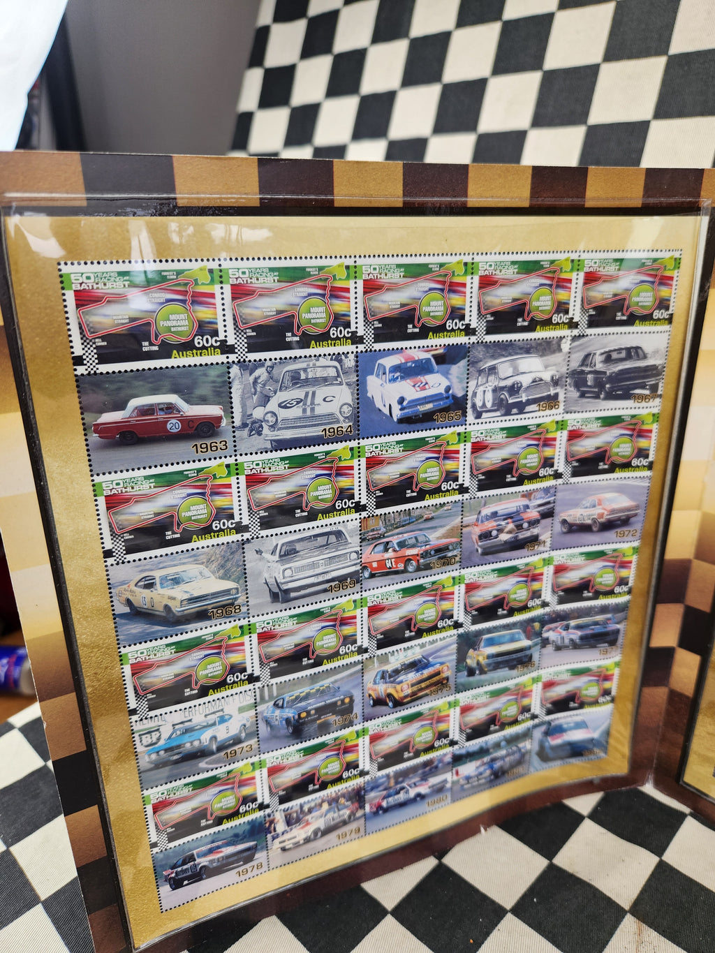 Bathurst 50 Years Commemorative Stamps Brock Moffat Lowndes Australia Post