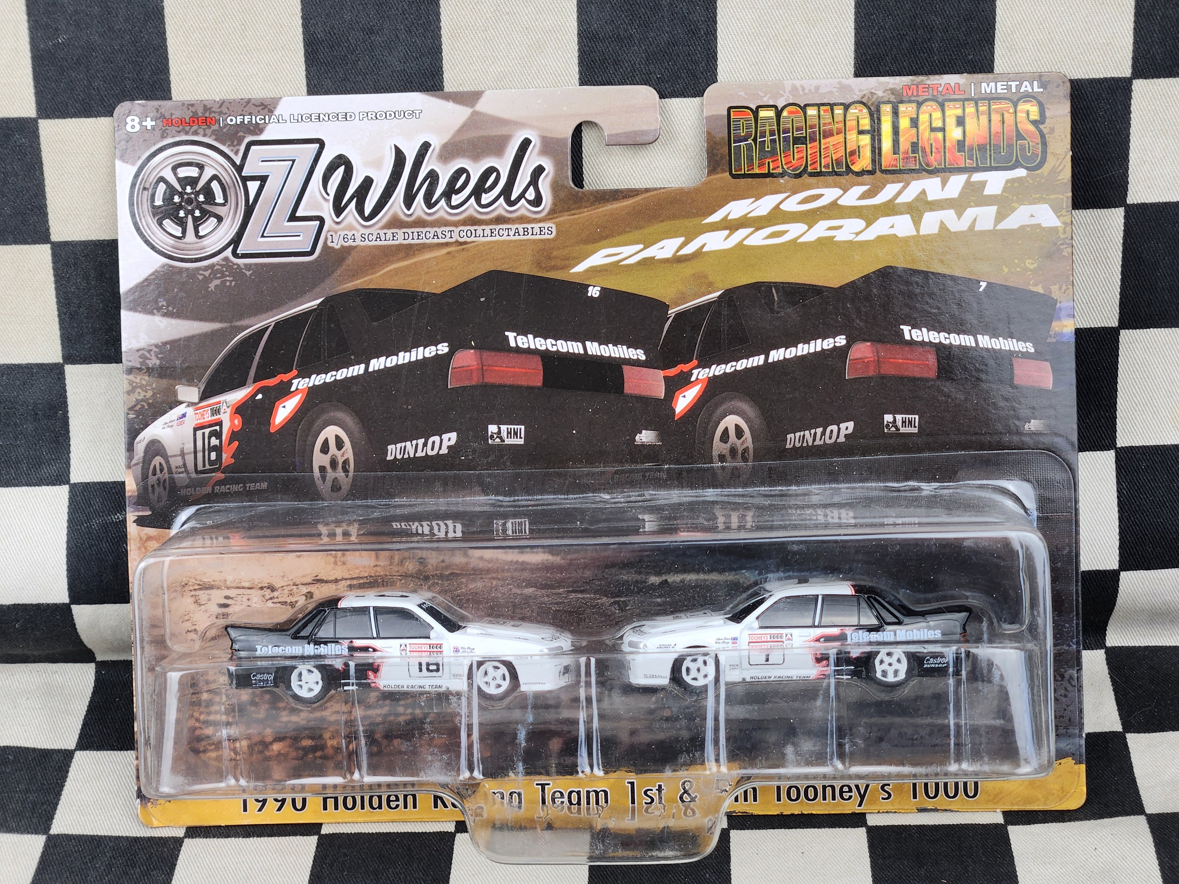 Oz Wheels Bathurst Racing Legends Twin Pack VL Commodore 1990 Winner & 5th Place