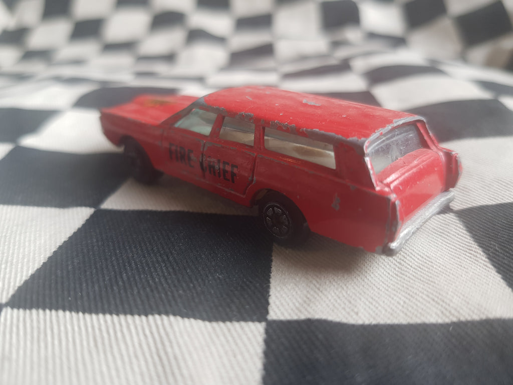 Vintage Playart Ford Fire Chief Wagon Loose