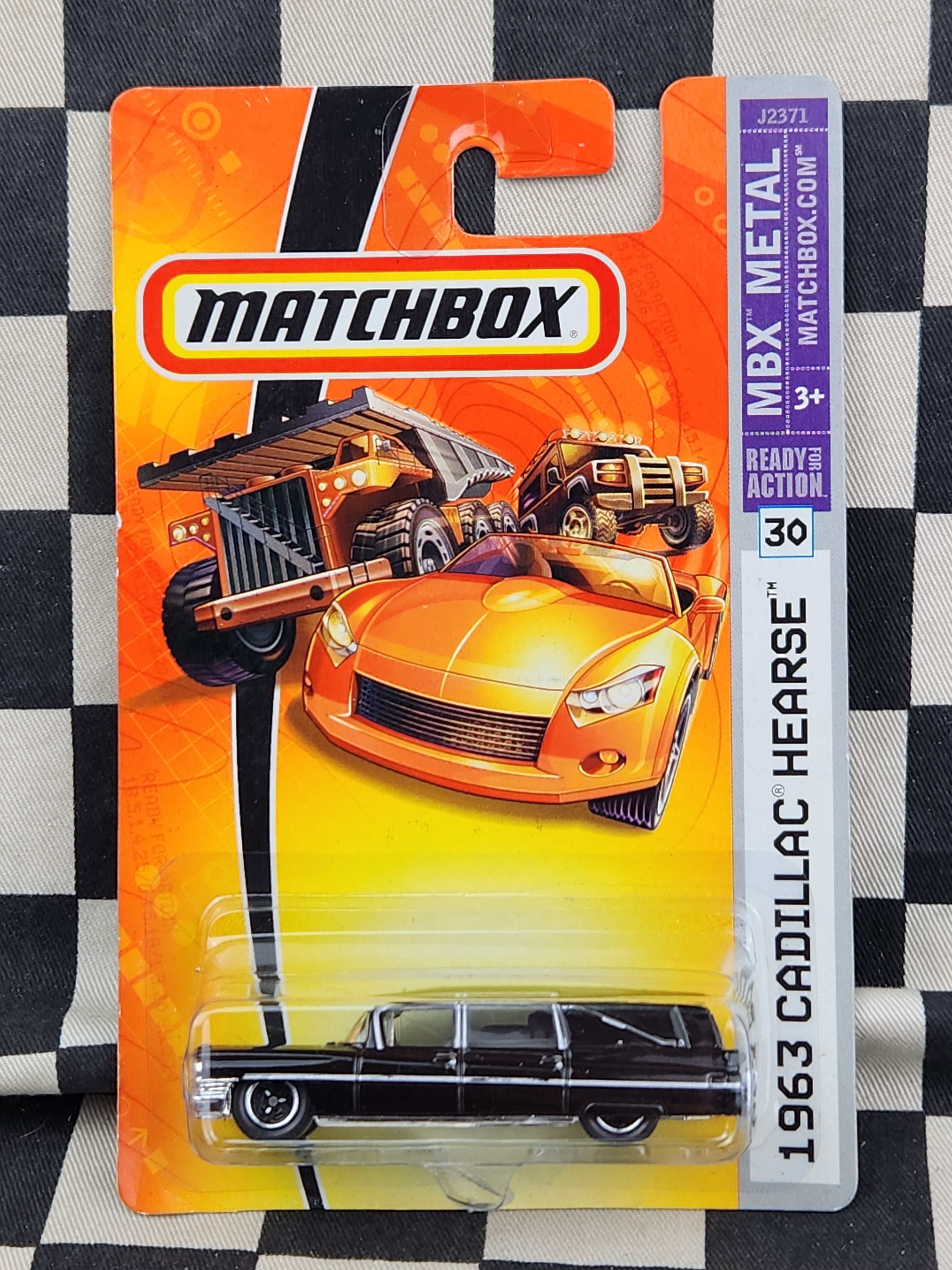 Matchbox 2006 MBX Metal 1963 Cadillac Hearse Black HTF
