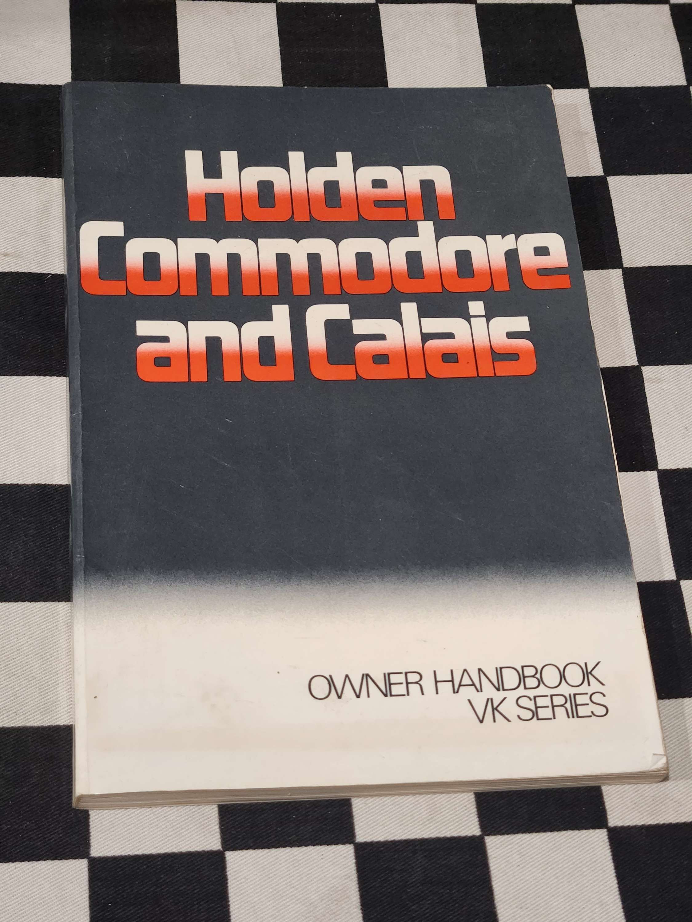 Holden VK Commodore Berlina Calais Owners Handbook NO VEHICLE DETAILS