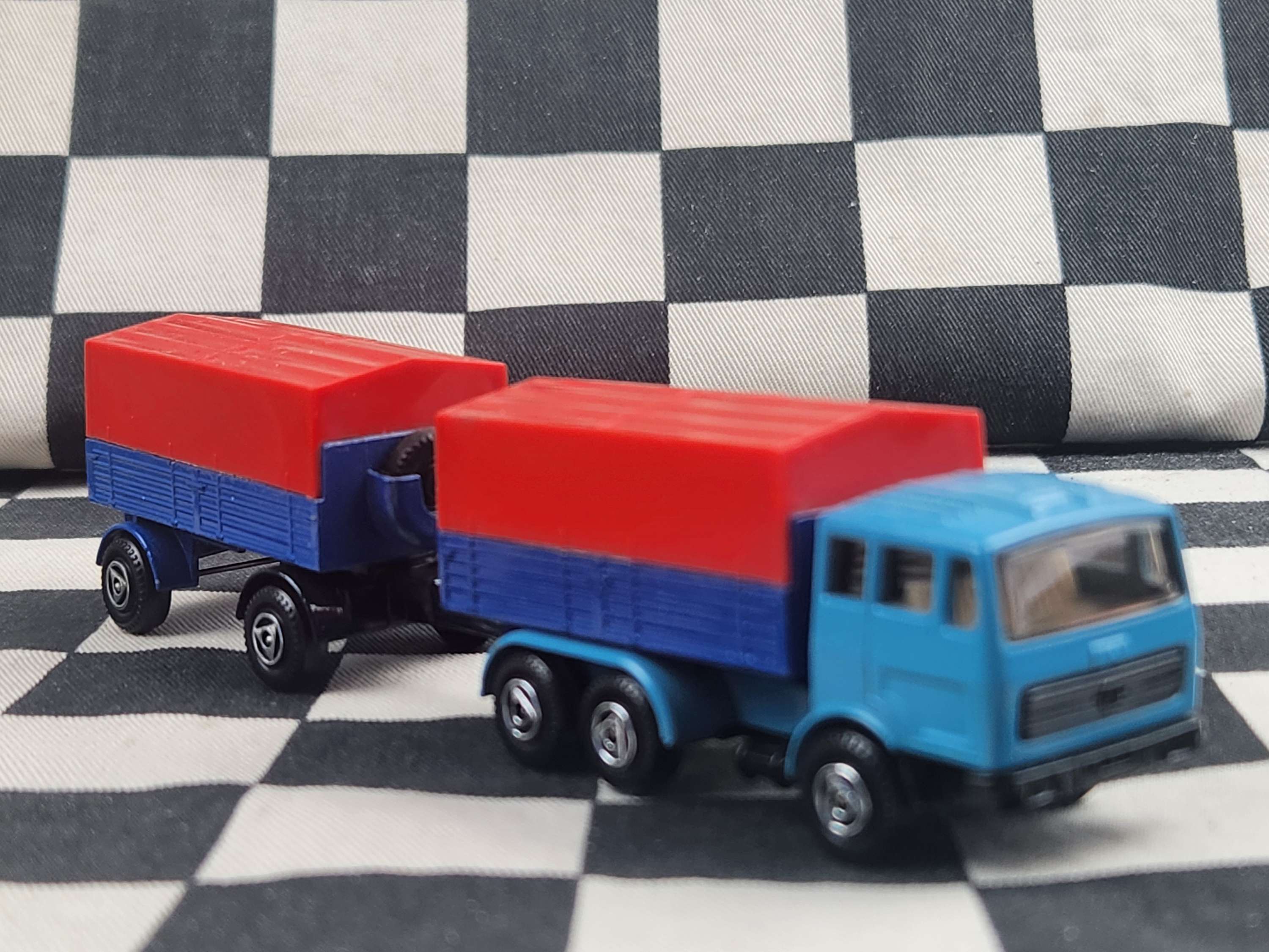 Vintage Loose Mint! EFSI Mercedes Benz Truck & Trailer Made in Holland