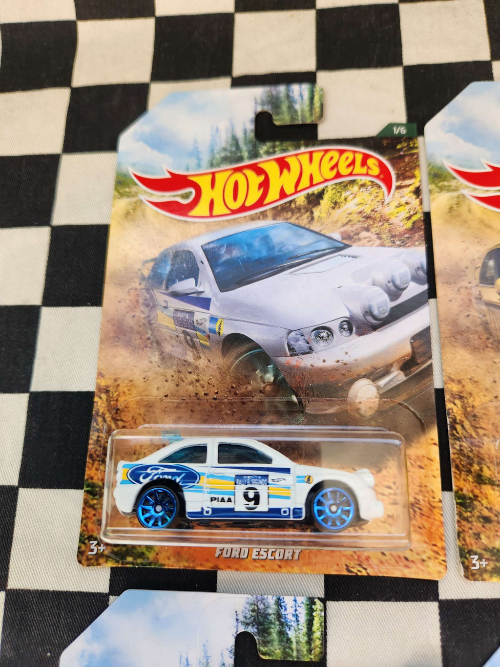 Hot Wheels Road Rally Set of 6 Wrx Focus Mini Cooper VW Lancer Evo Ford Escort