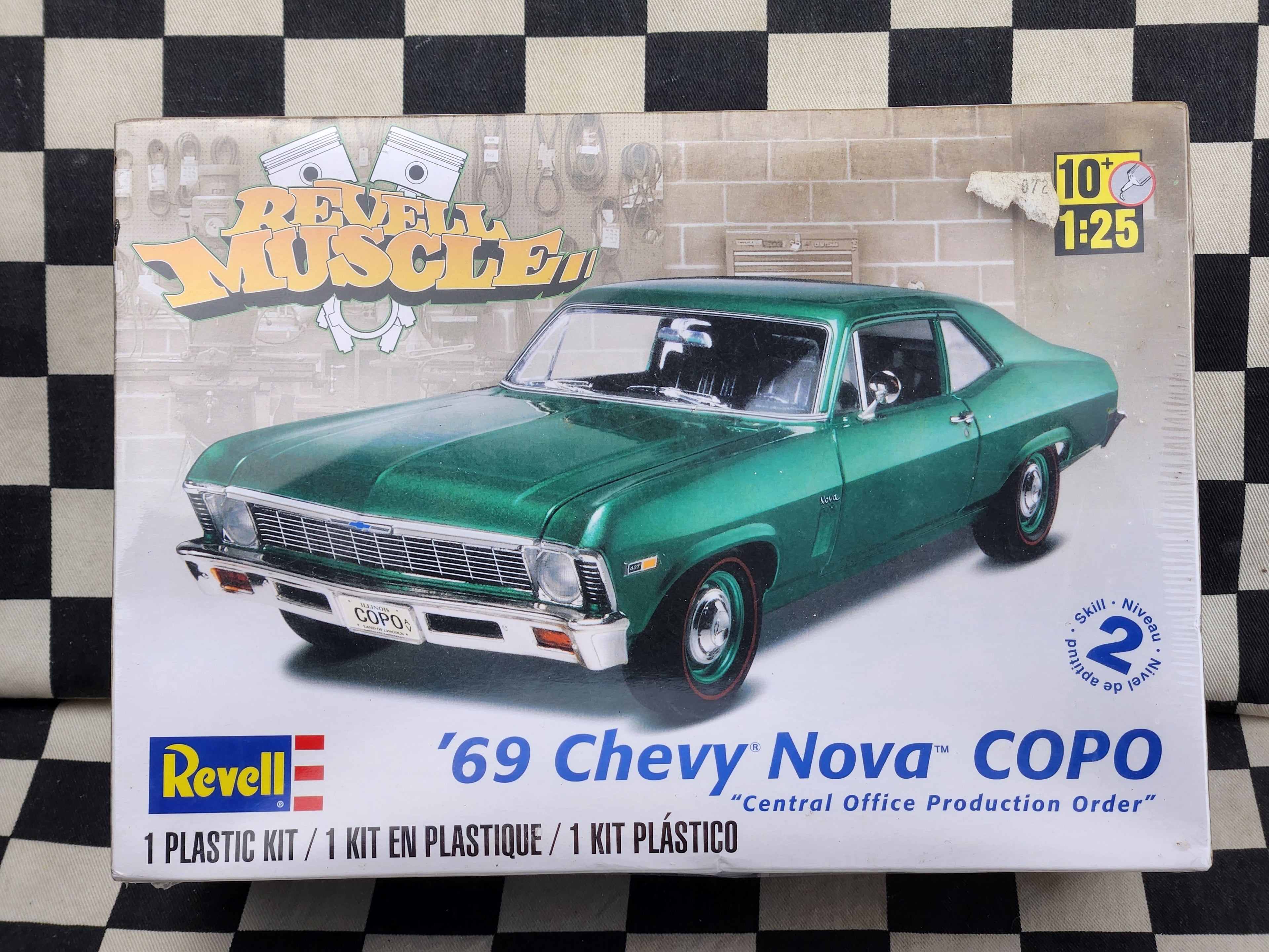 Revell 1:25 69 Chevy Nova COPO Plastic Model Kit