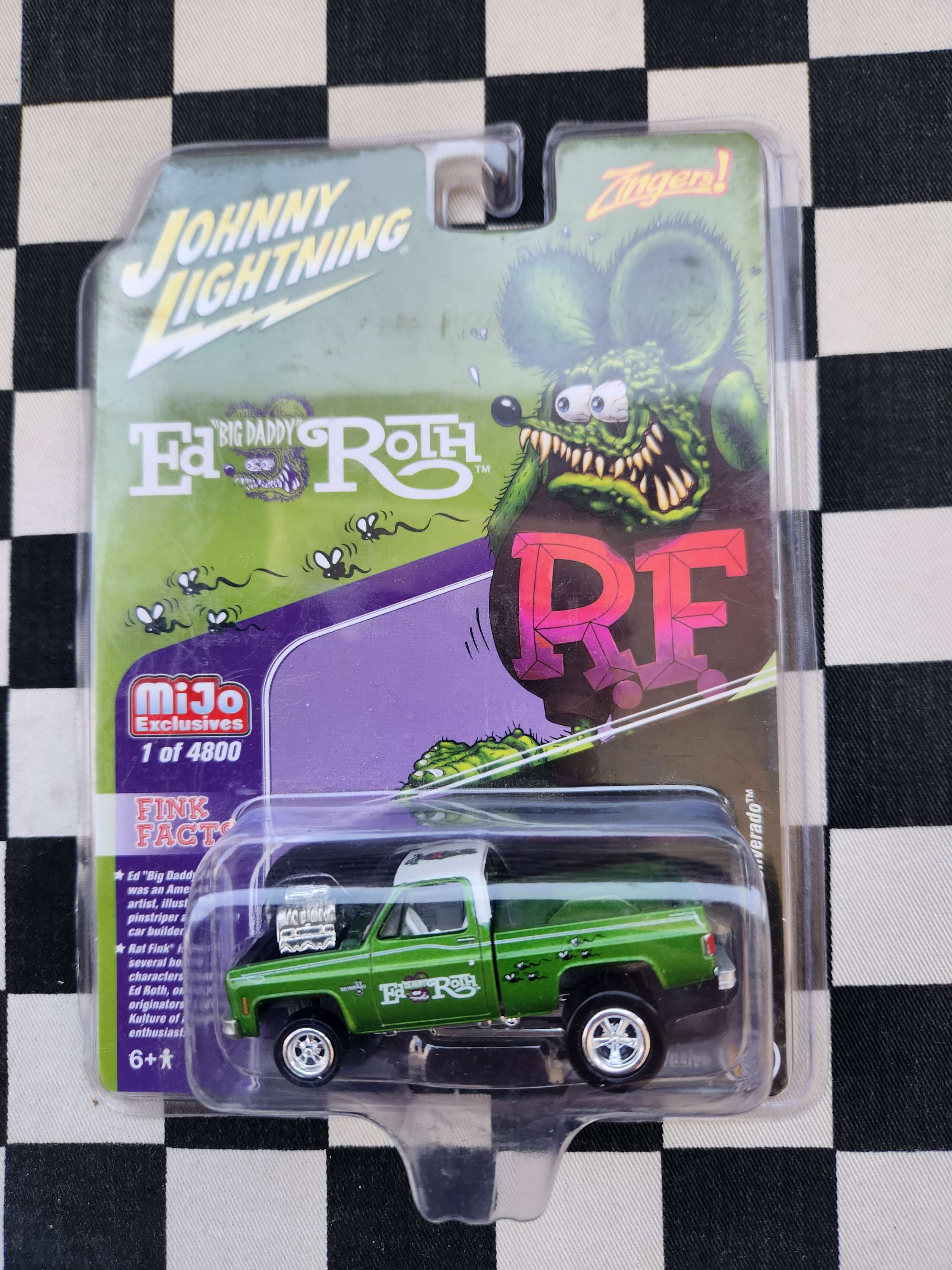 Johnny Lightning Rat Fink 1980 Chevrolet Silverado