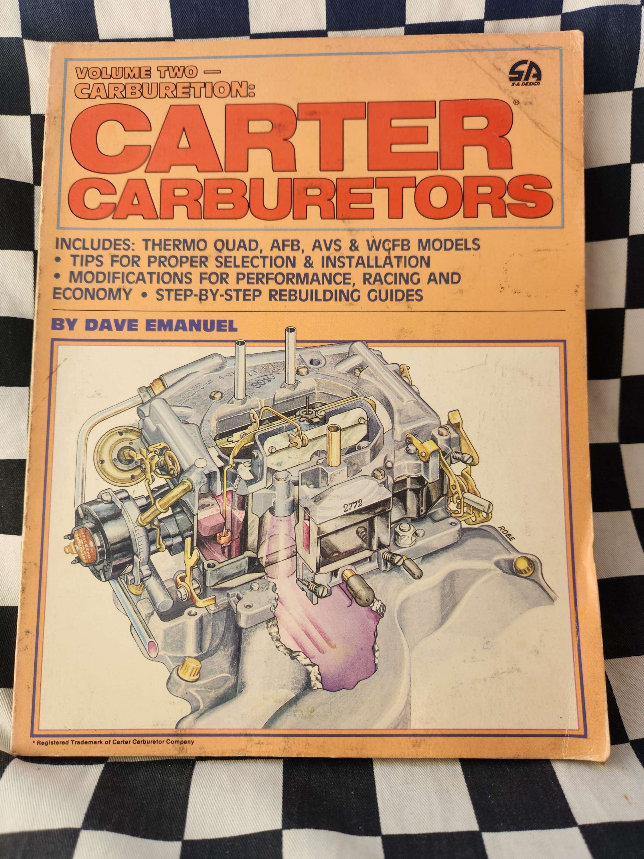 Carter Carburetors  Manual SA Design 112 pages AFB Thermo Quad