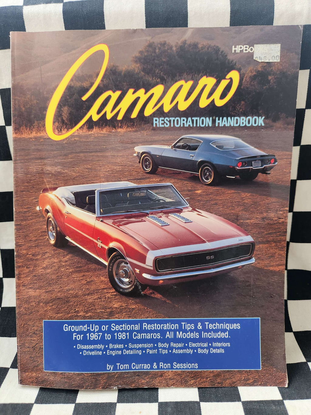 Camaro Restoration Handbook 1967-81 Camaro Hp Books