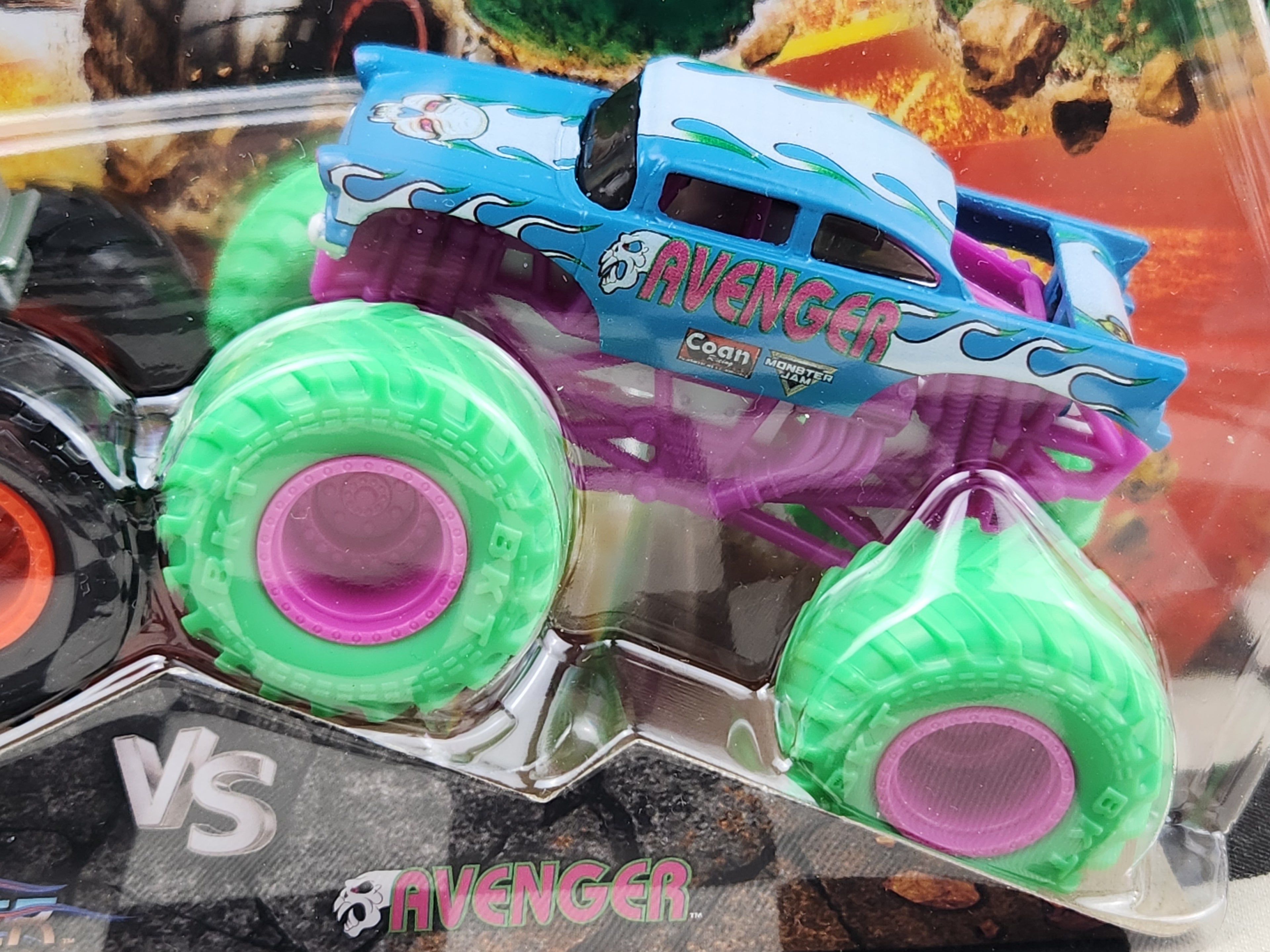 Monster Jam Avenger 57 Chevy Twin Pack Monster Trucks