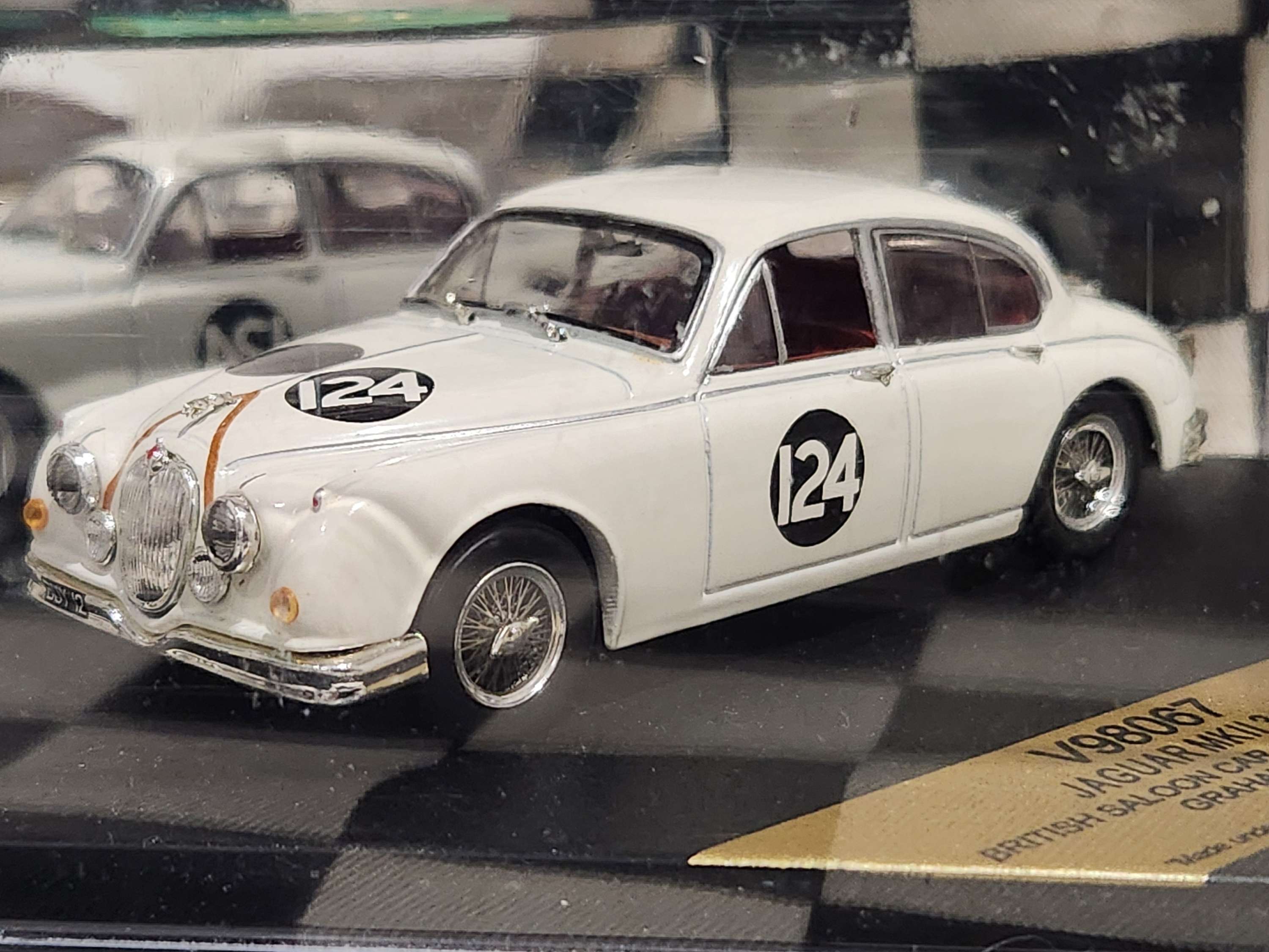 Vitesse 1/43 Jaguar MKII 1963 British Saloon Car Championship Graham Hill