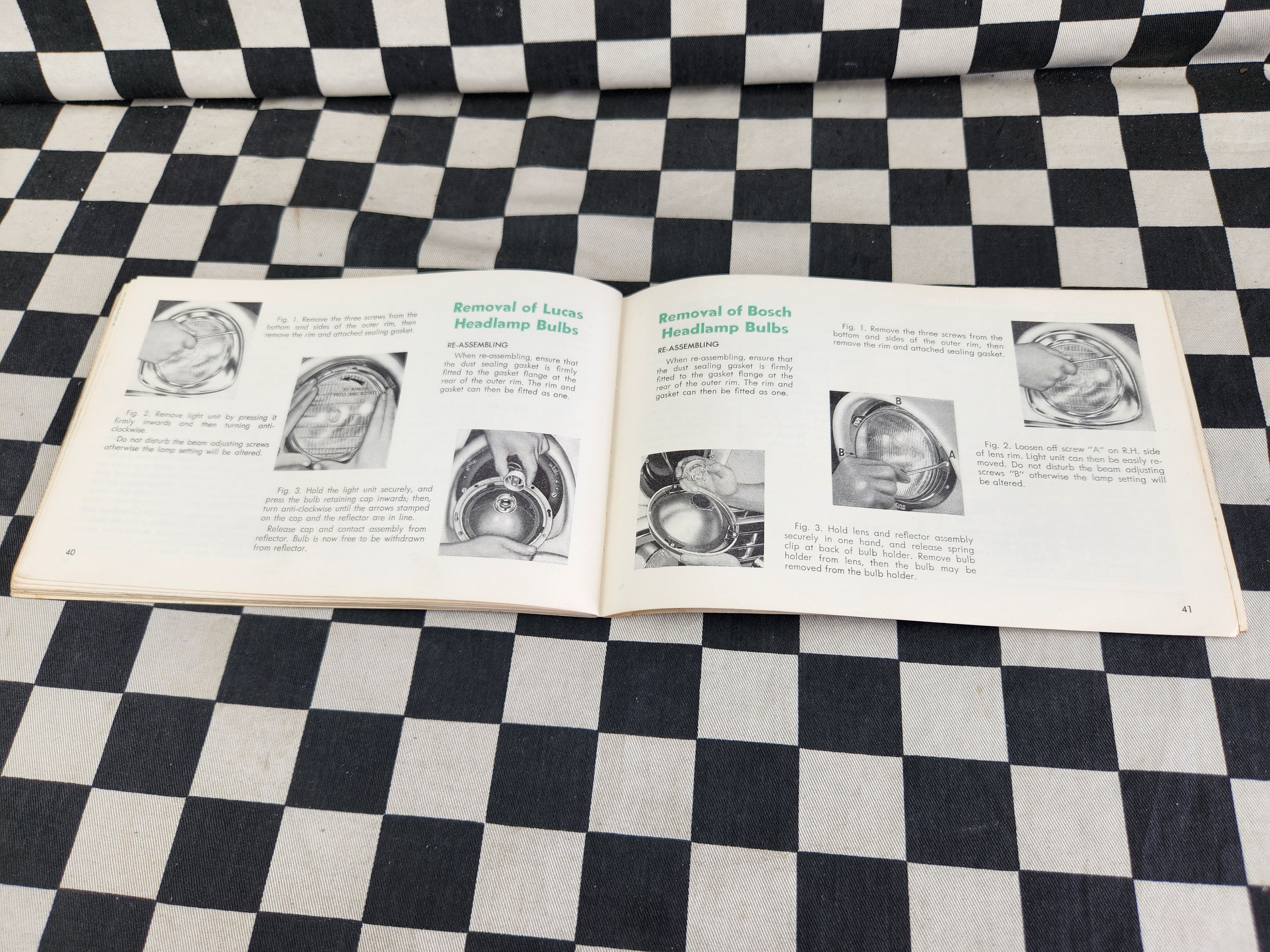 Holden FB Original Owners Manual Handbook Nasco