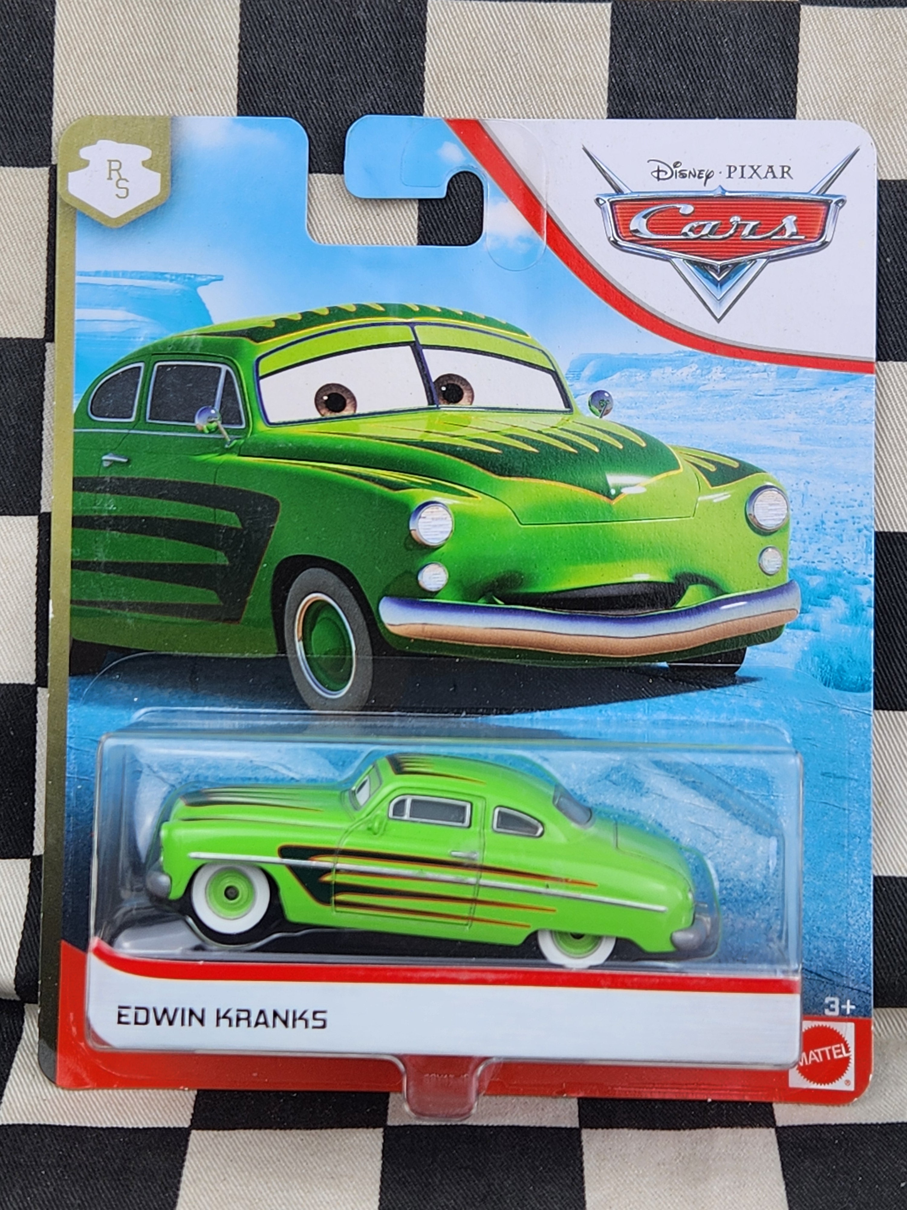Disney Pixar CARS Movie Edwin Kranks Hudson Mercury Lead Sled Kustom