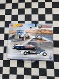 Hot Wheels Premium Team Transport #49 Classic Hydroplane / Speed Waze Hauler