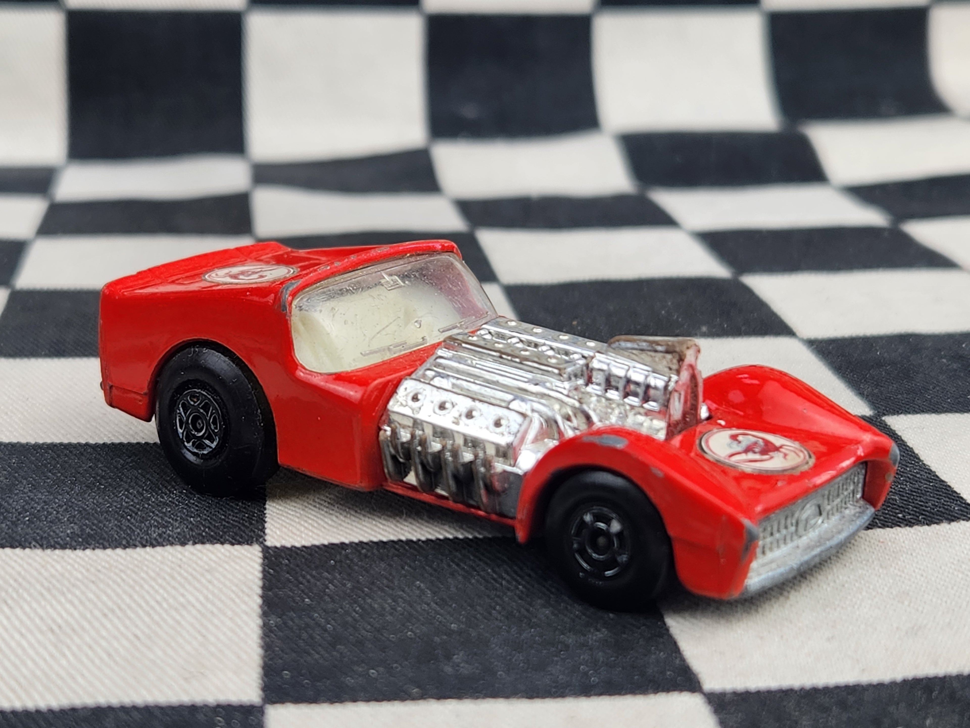 Vintage Loose Matchbox Road Dragster SCORPION DECAL VARIATION