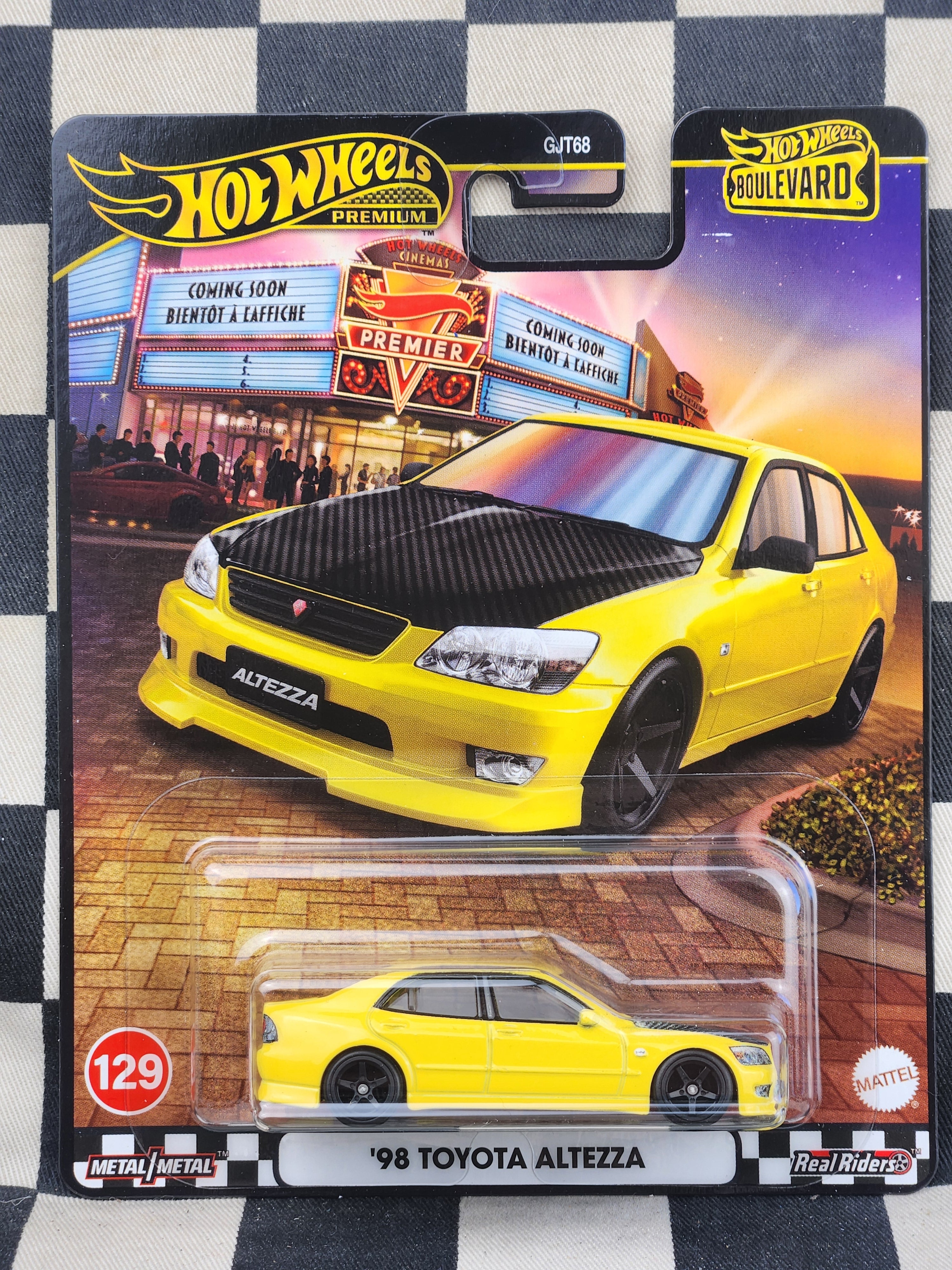 Hot Wheels Premium Boulevard #129 98 Toyota Altezza
