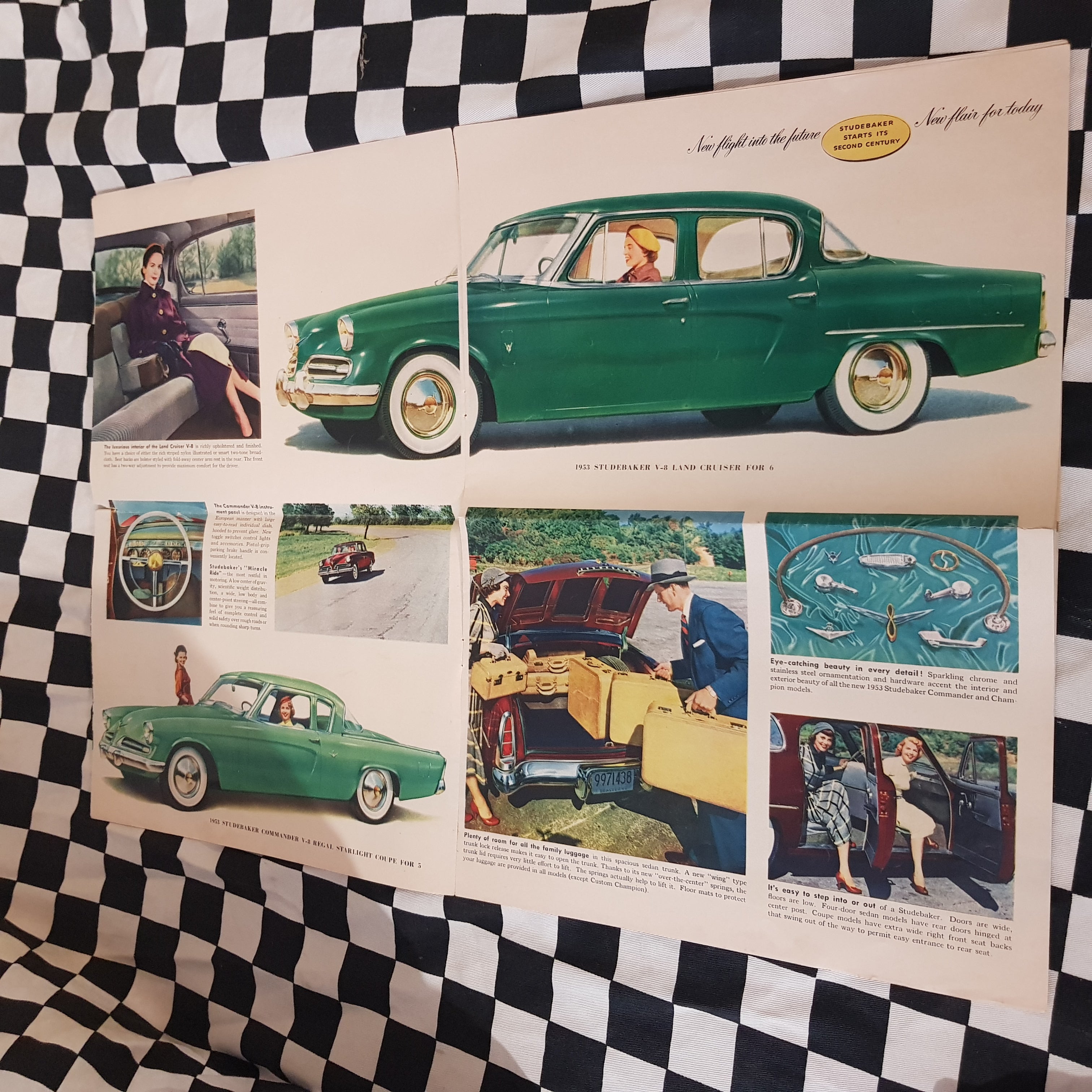 Original Full Colour 1953 Studebaker Sales Brochure