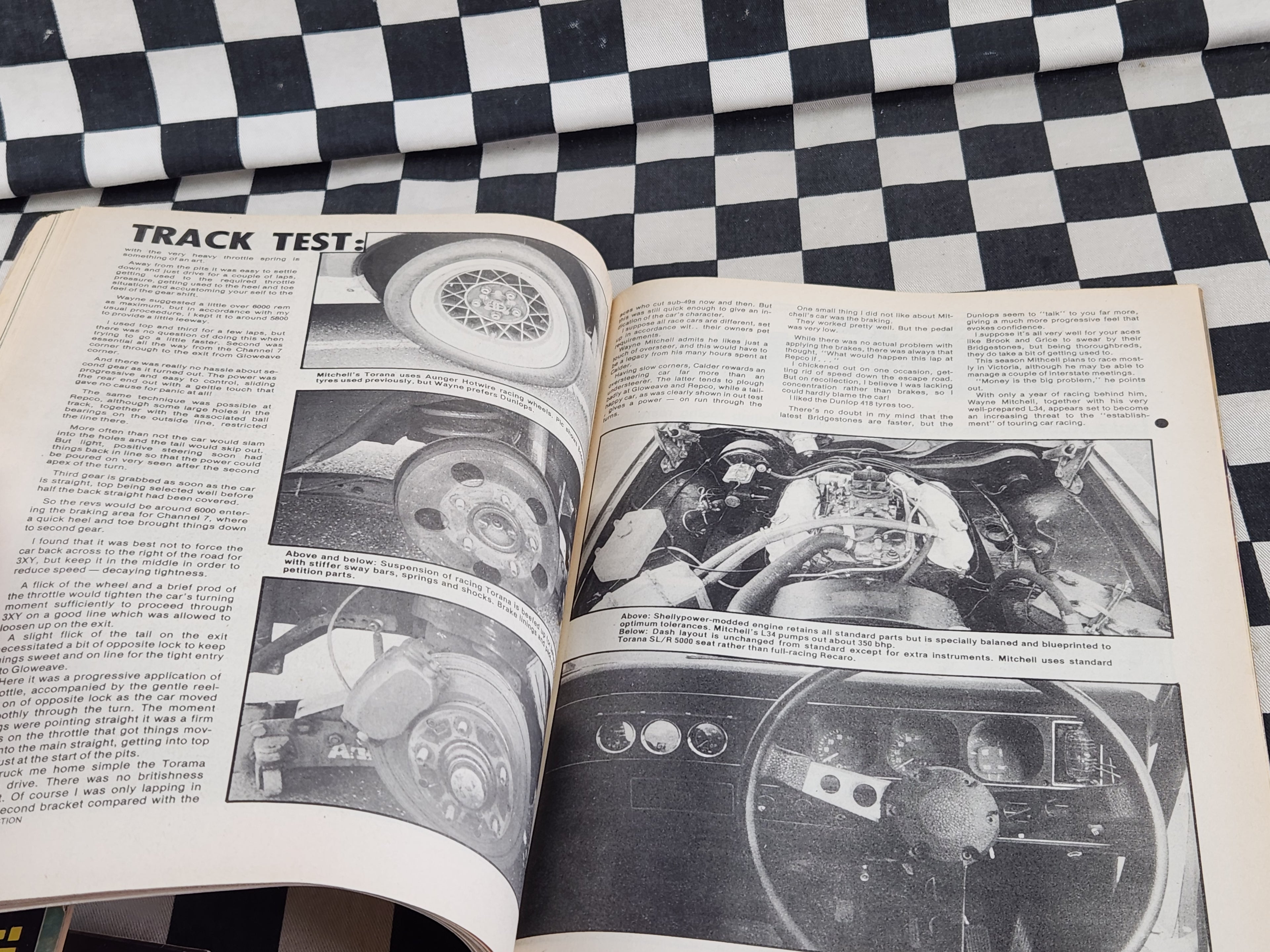 V8 Action Magazine 1977 FULL OF TORANA'S