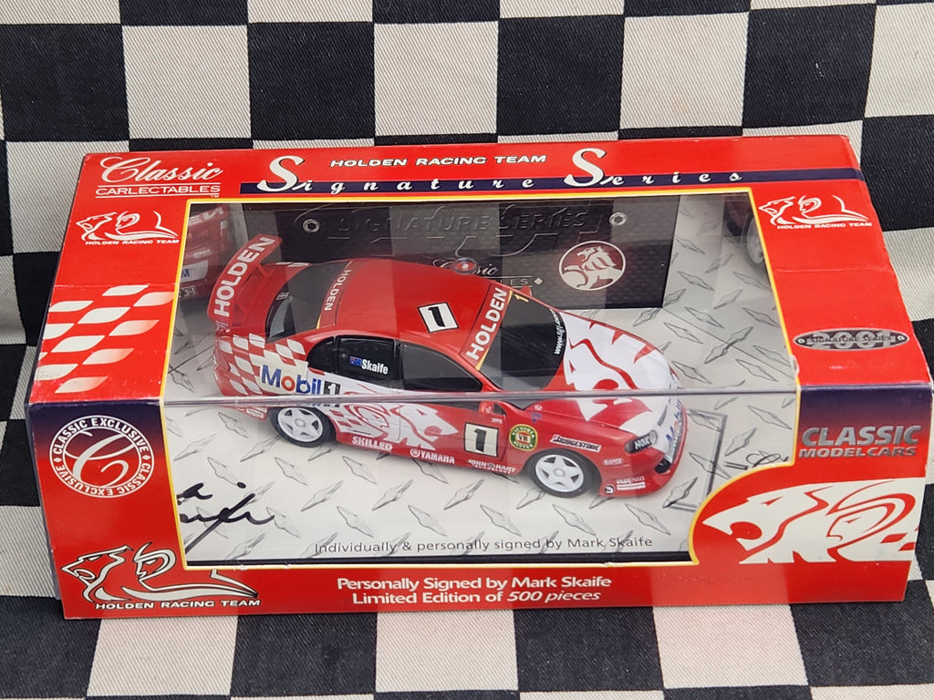 Classic Carlectables 1:43 Signed Holden Racing Team 2001 Commodore #1 Skaife
