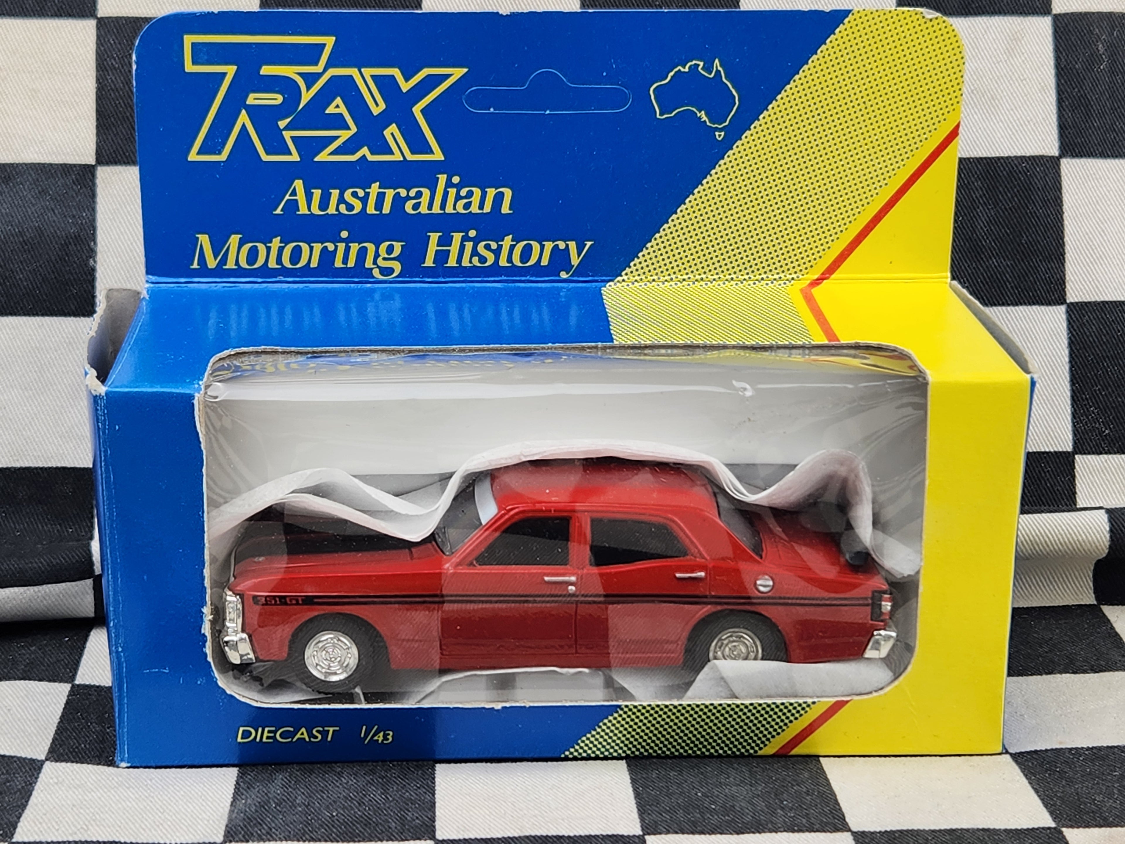Trax 1/43  Ford XY GT HO Falcon Red Early Box