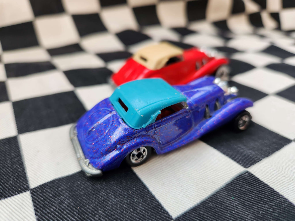 Hot Wheels Loose Mercedes Benz 540k Your Choice ofBlue Blackwalls Red Whitewalls