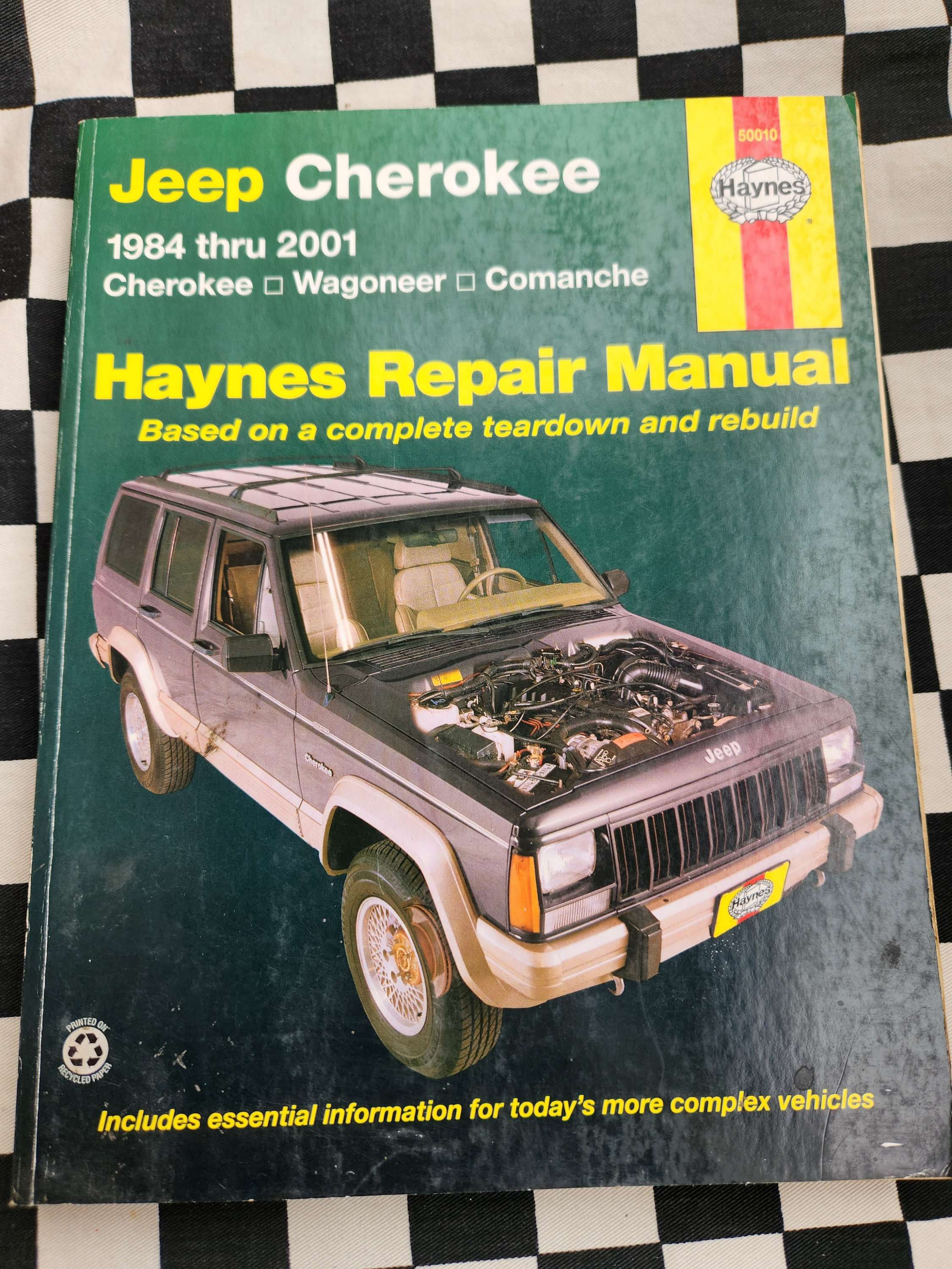 Haynes Jeep Cherokee 1984-2001  Workshop Manual