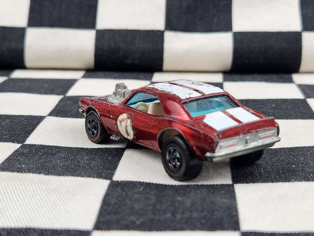 Hot Wheels Redline Heavy Chevy Camaro Spectraflame Red Hong Kong