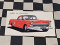 Ford 1955 V8 Mainline Condensed Specifications Card Free Post