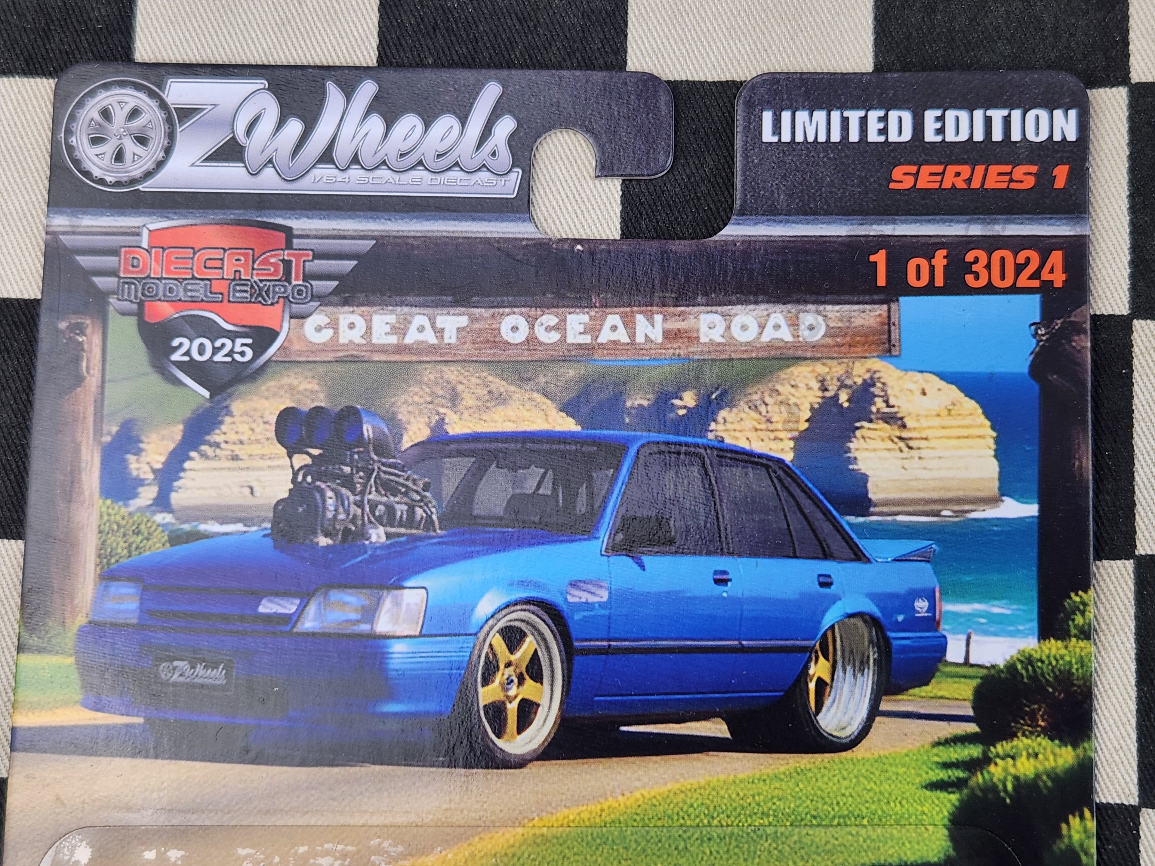 OZ Wheels 2025 Diecast Expo SUPER CHASE VK Blue Meanie