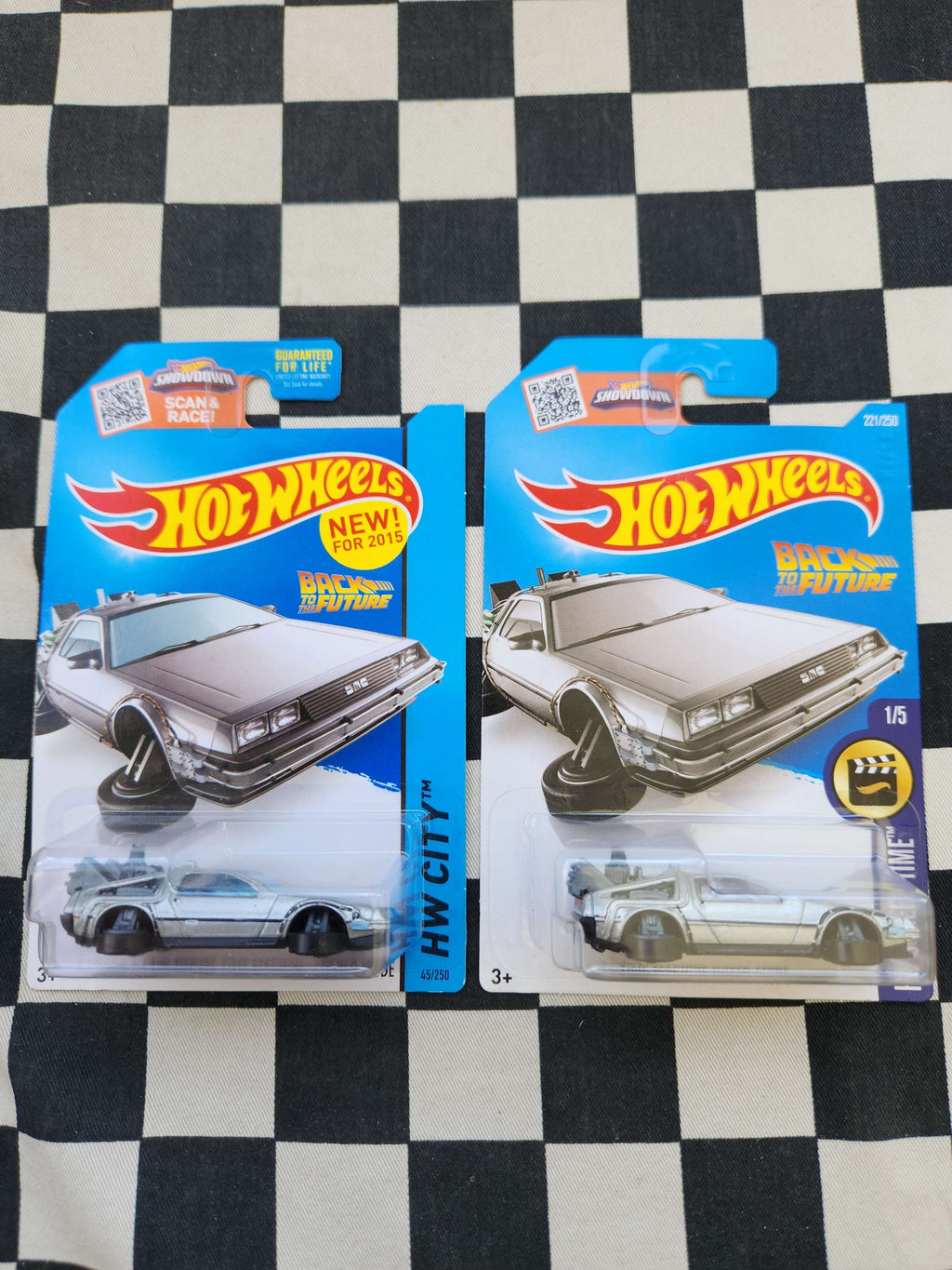 Hot Wheels BTTF Back to the Future Time Machine Hover mode Your Choice Of