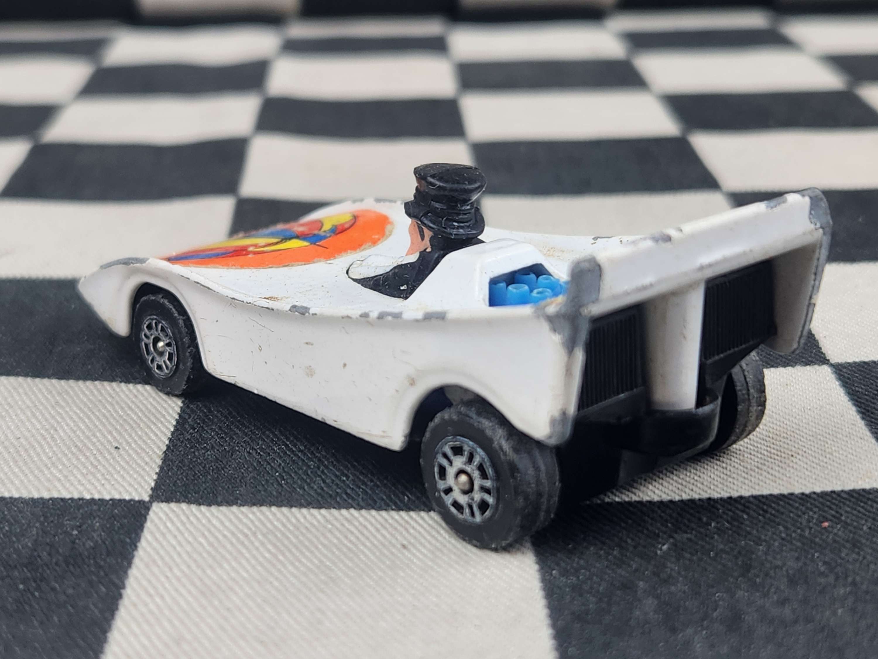 Vintage Loose Corgi The Penguin Racing Car