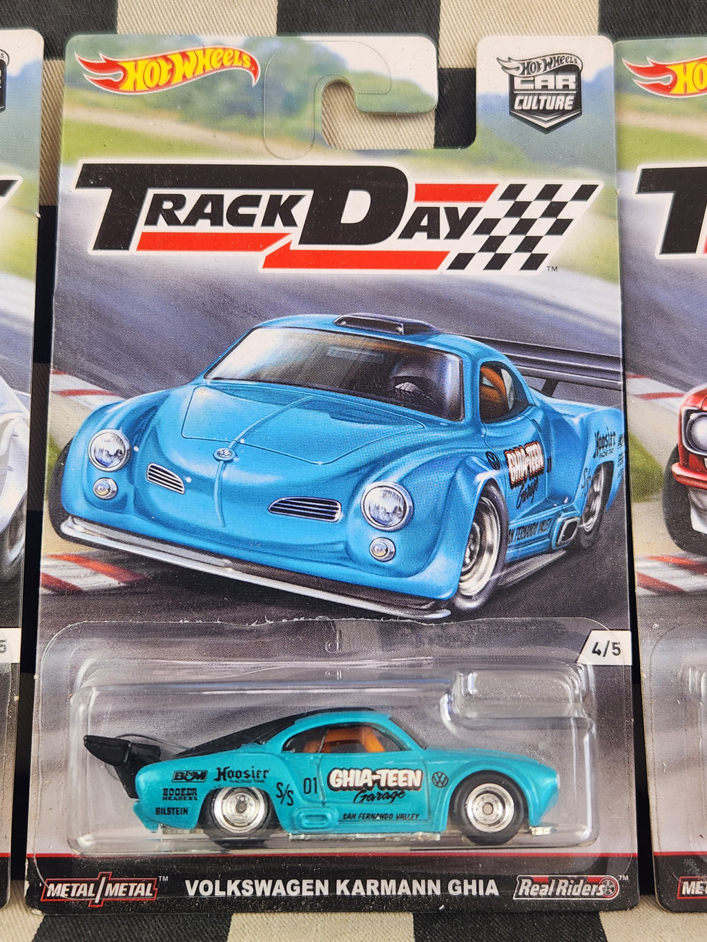 Hot Wheels 2017 Car Culture Premium Track day Full Set 5 Cars Datsun 510 Porsche