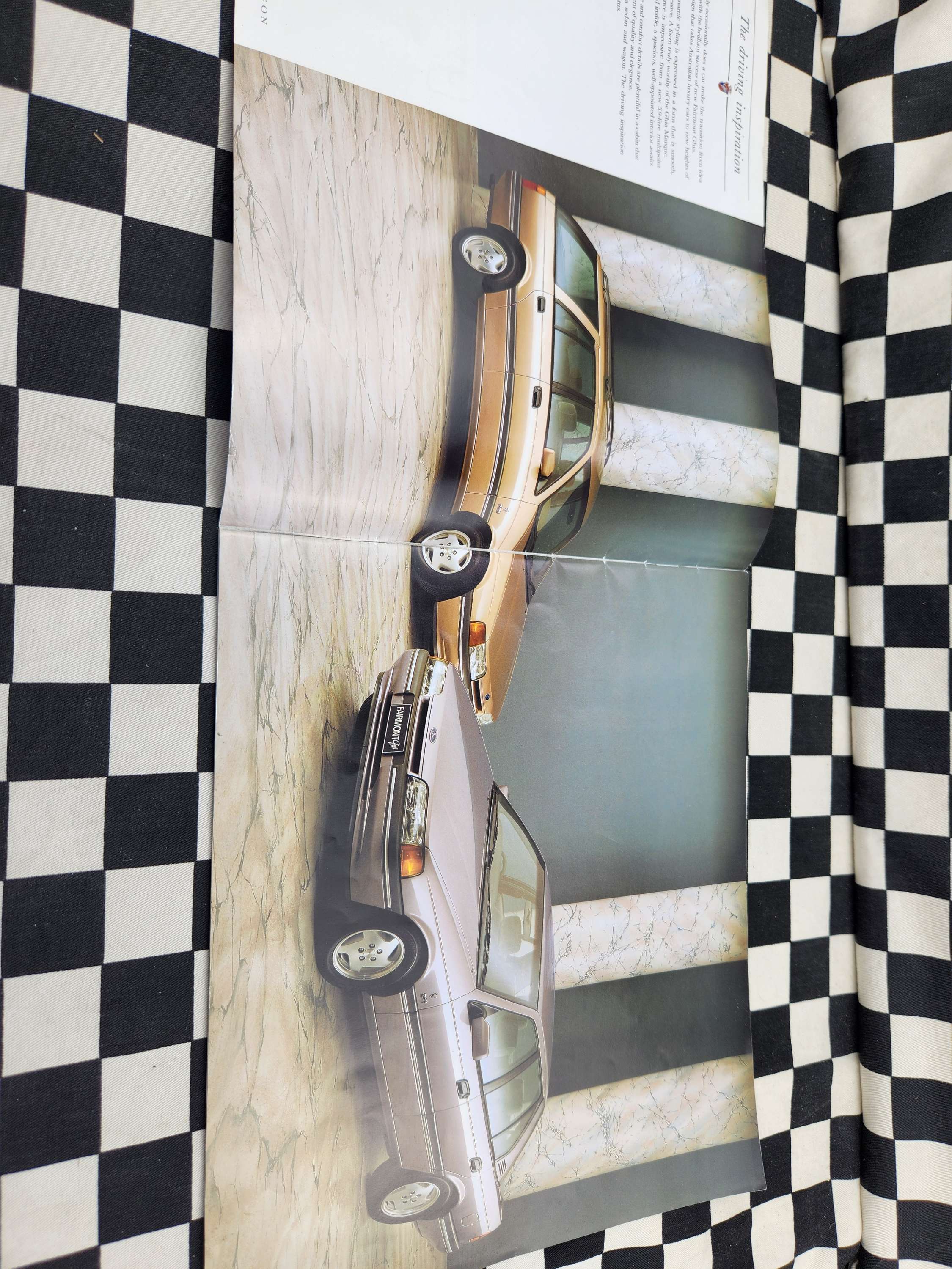 Ford EA Fairmont Ghia Sedan & Wagon Full Sales Brochure