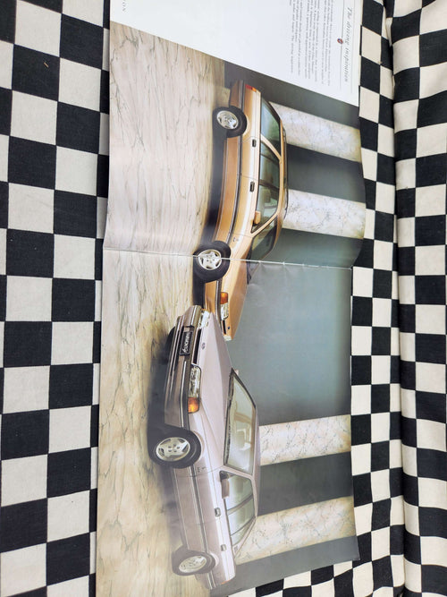 Ford EA Fairmont Ghia Sedan & Wagon Full Sales Brochure