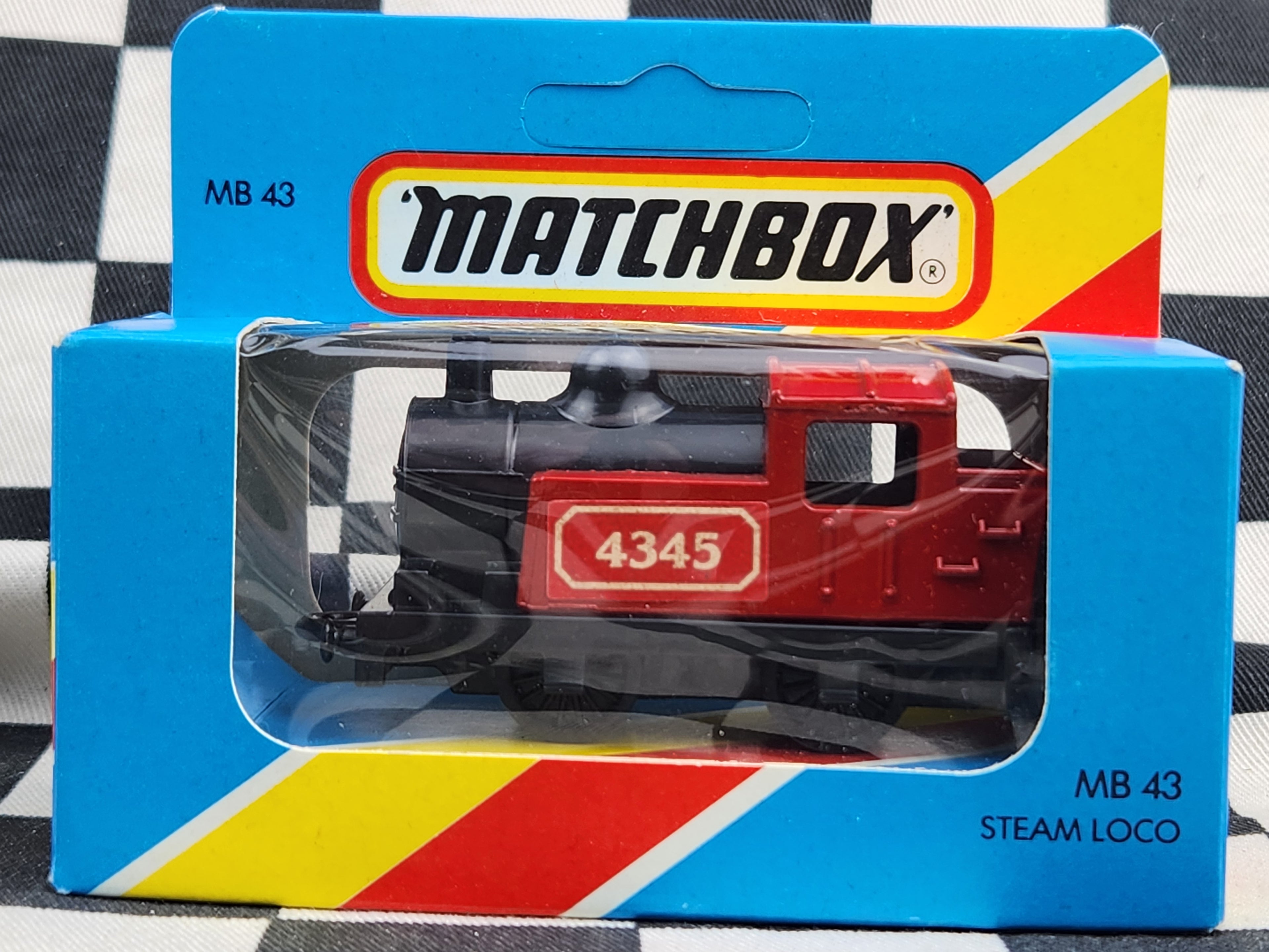 Matchbox 1981 Blue Box Steam Loco