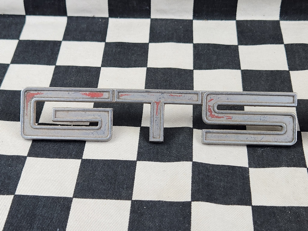 Genuine Holden HK GTS Bonnet/Boot Badges Sold as Pair