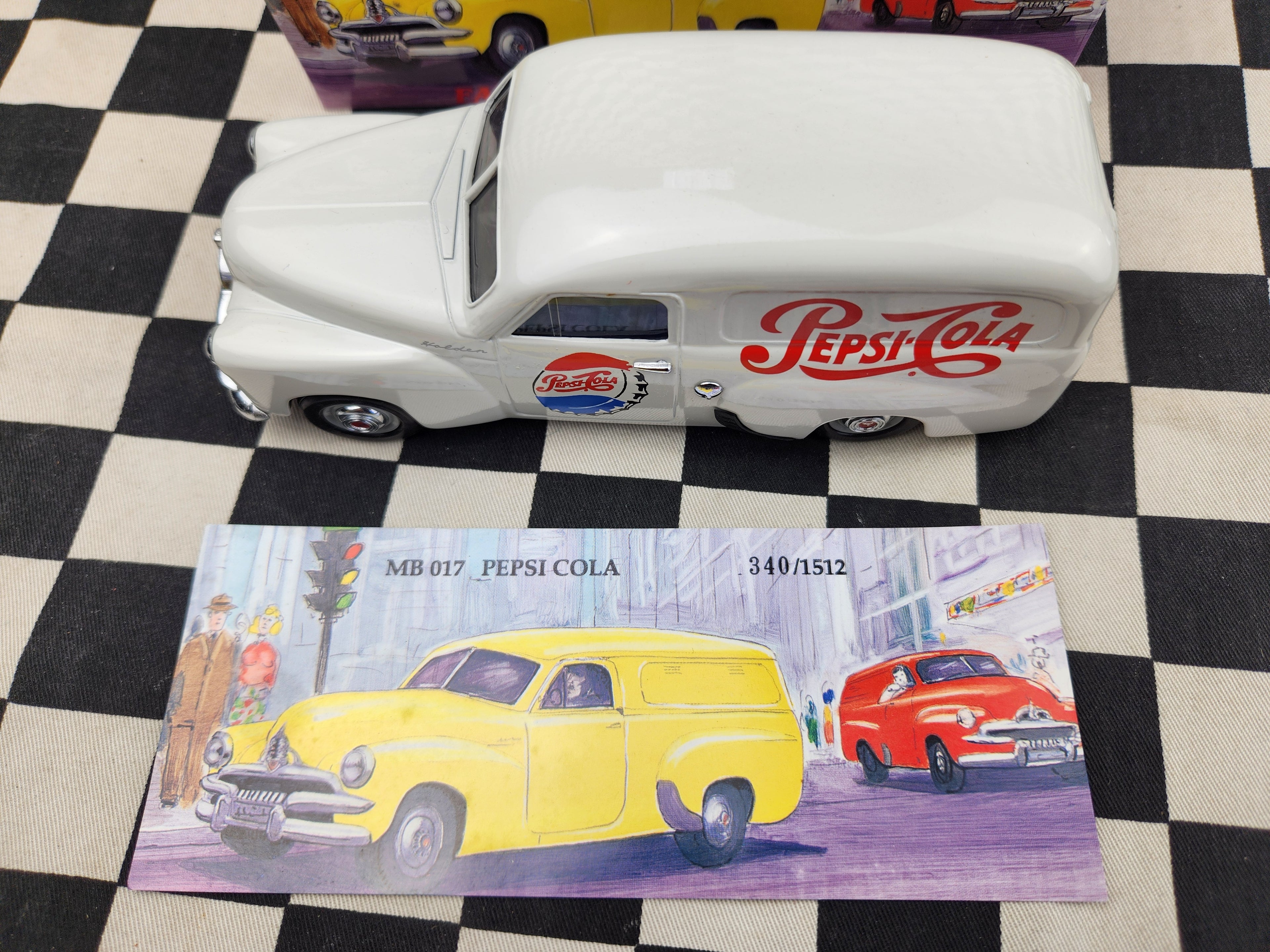 1:25 Holden FJ Van PEPSI COLA Famous Companies in Australia Diecast Model