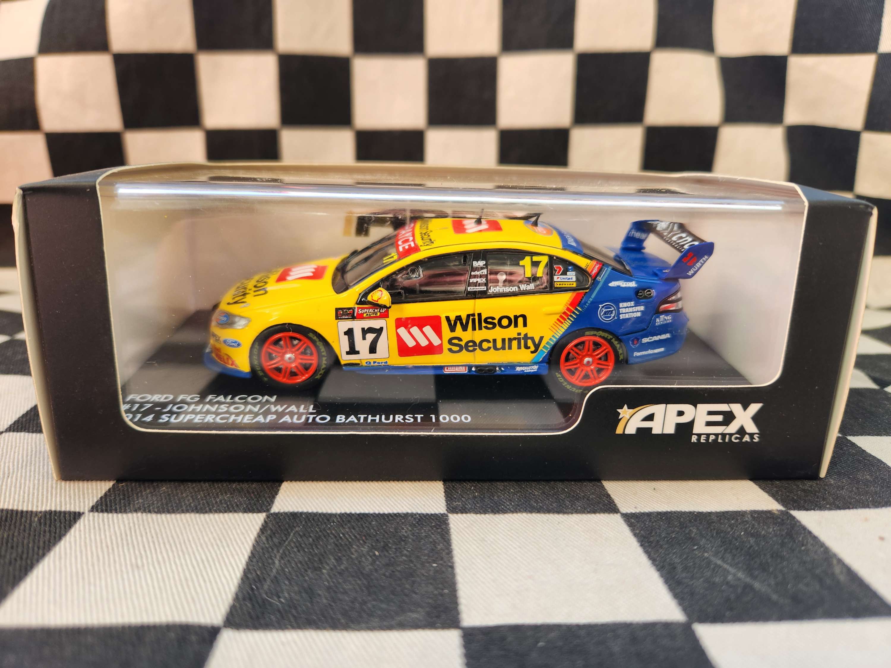 Apex 1/43 Ford FG Falcon #17 Johnson/Wall 2014 Bathurst 1000