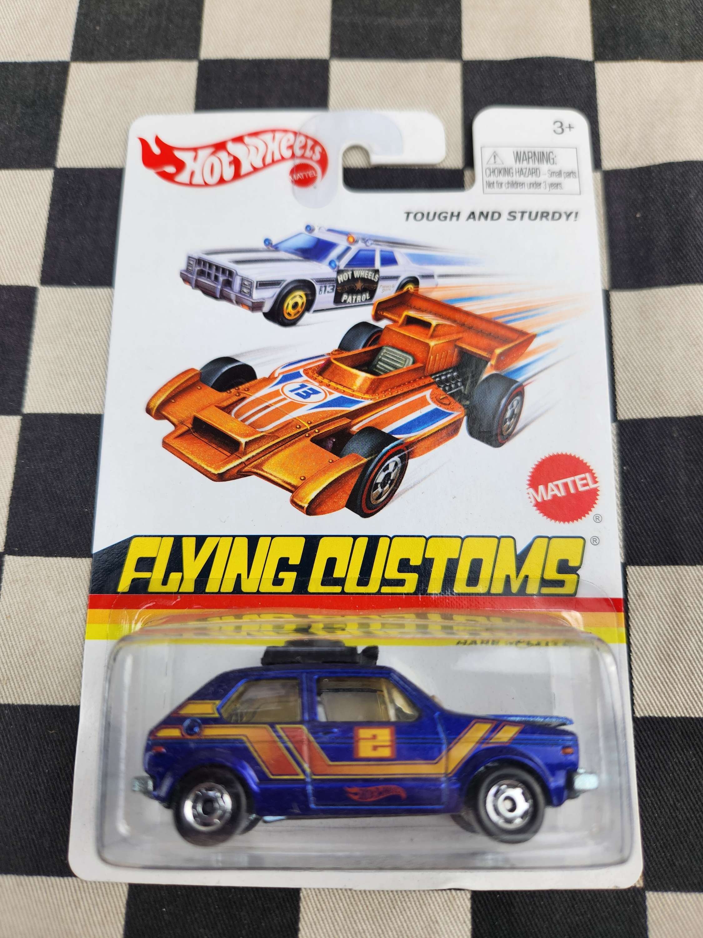 Hot Wheels 2012 Flying Customs Hare Splitter VW Golf Rabbit Rally