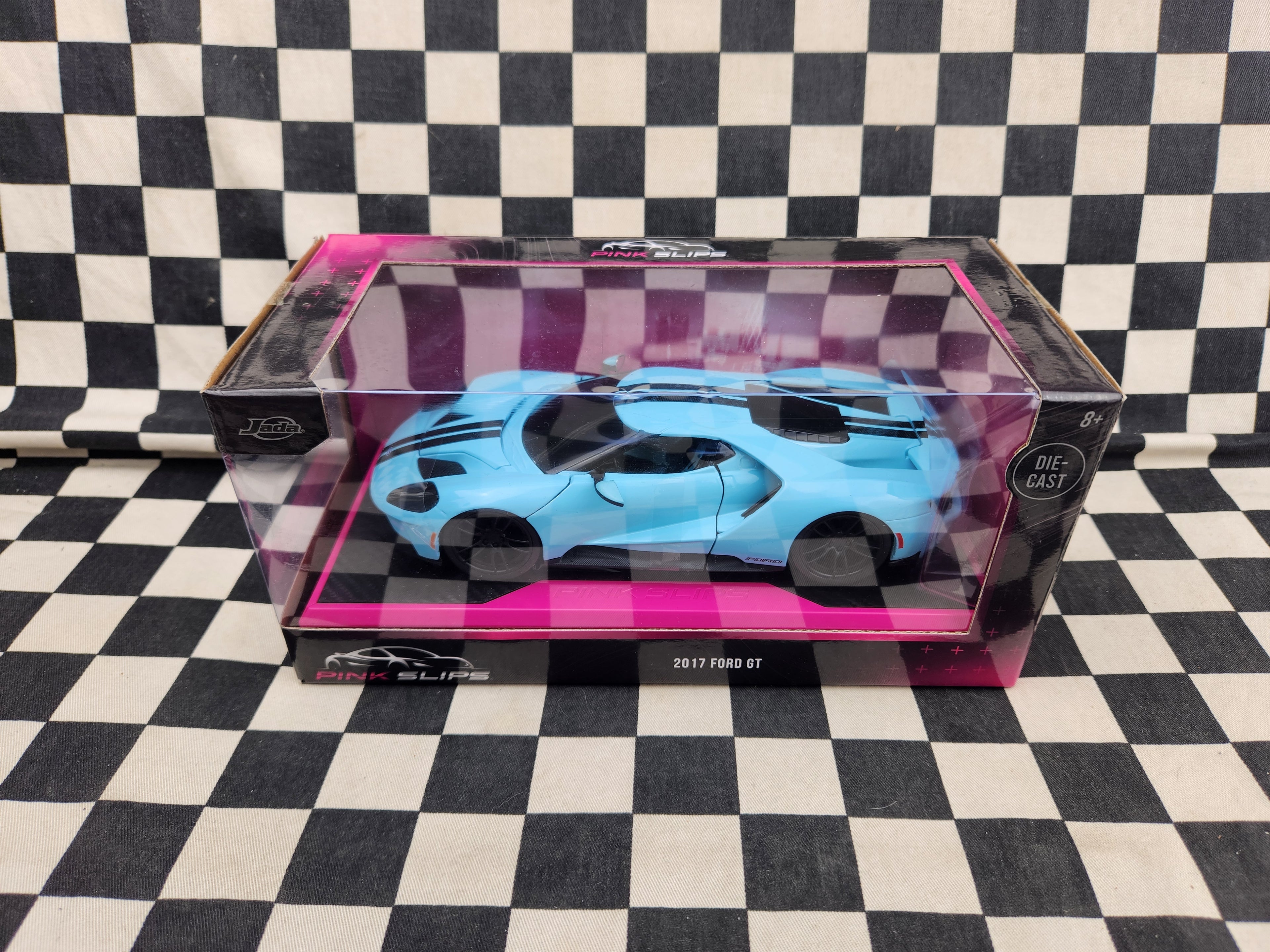 Jada 1/24 Pink Slips ford GT Diecast Model Car