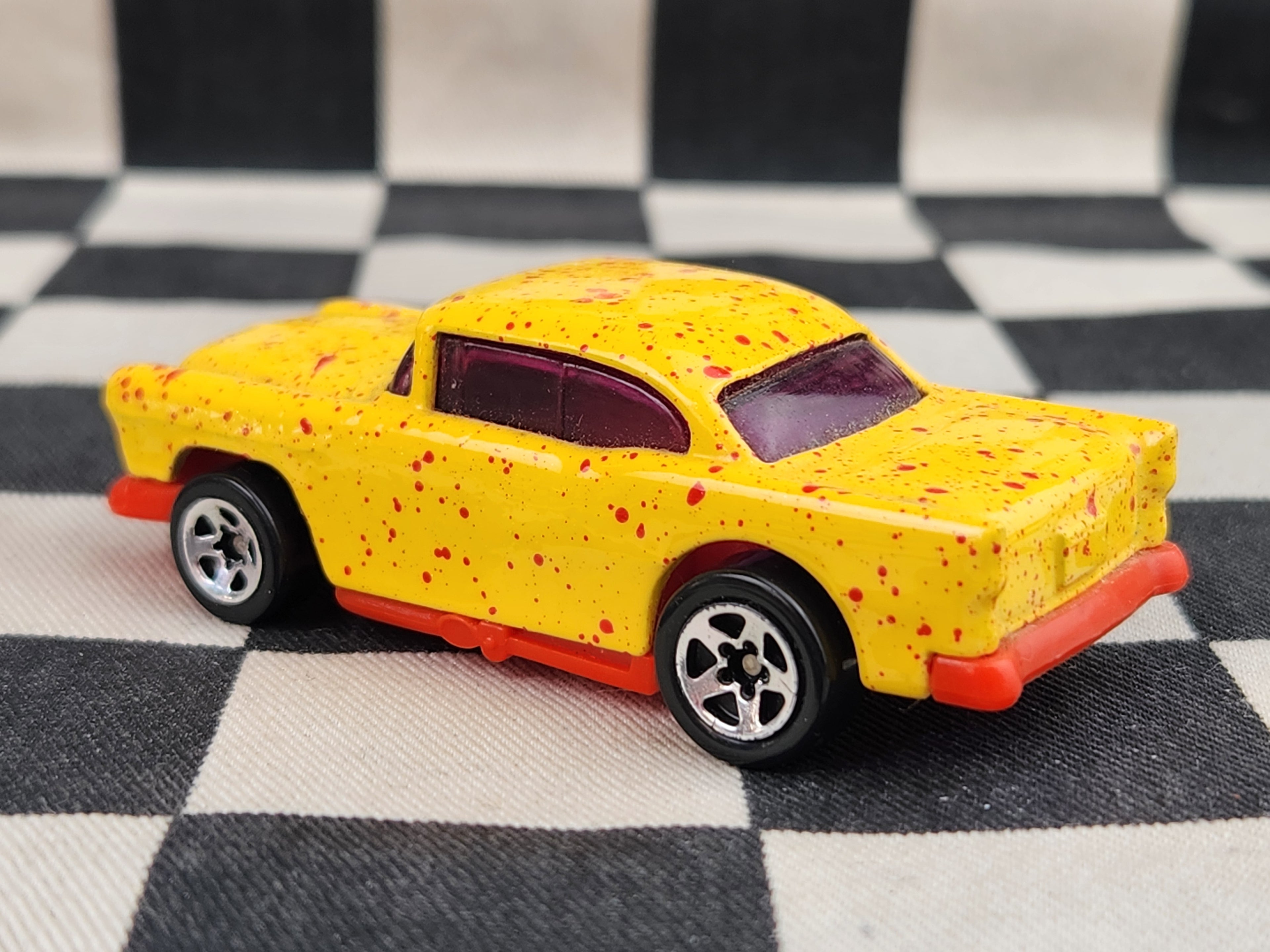Vintage Loose Hot Wheels Splatter Paint 55 Chevy