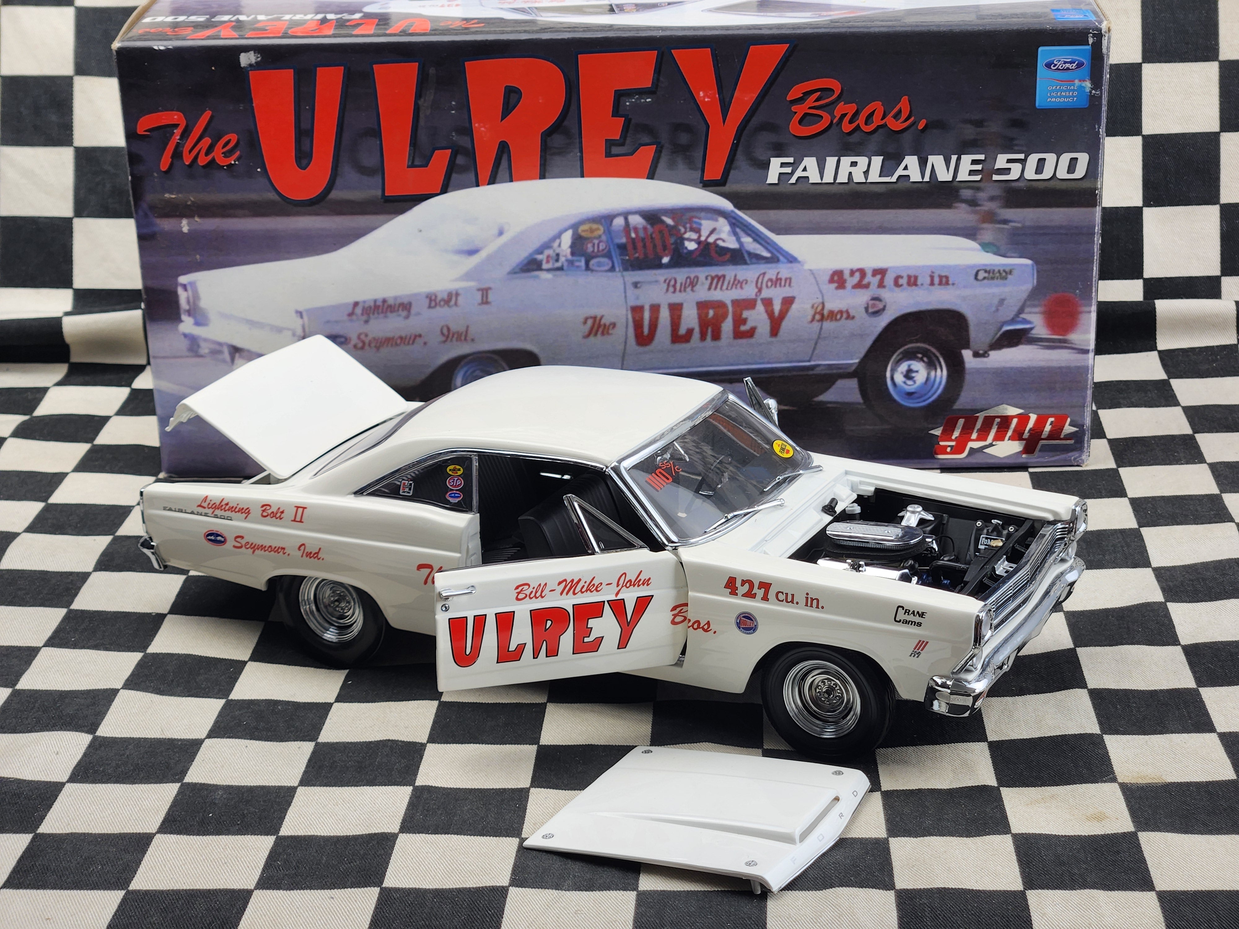 1/18 GMP 1966 Ford Fairlane GTA Black – Kustom Kollector