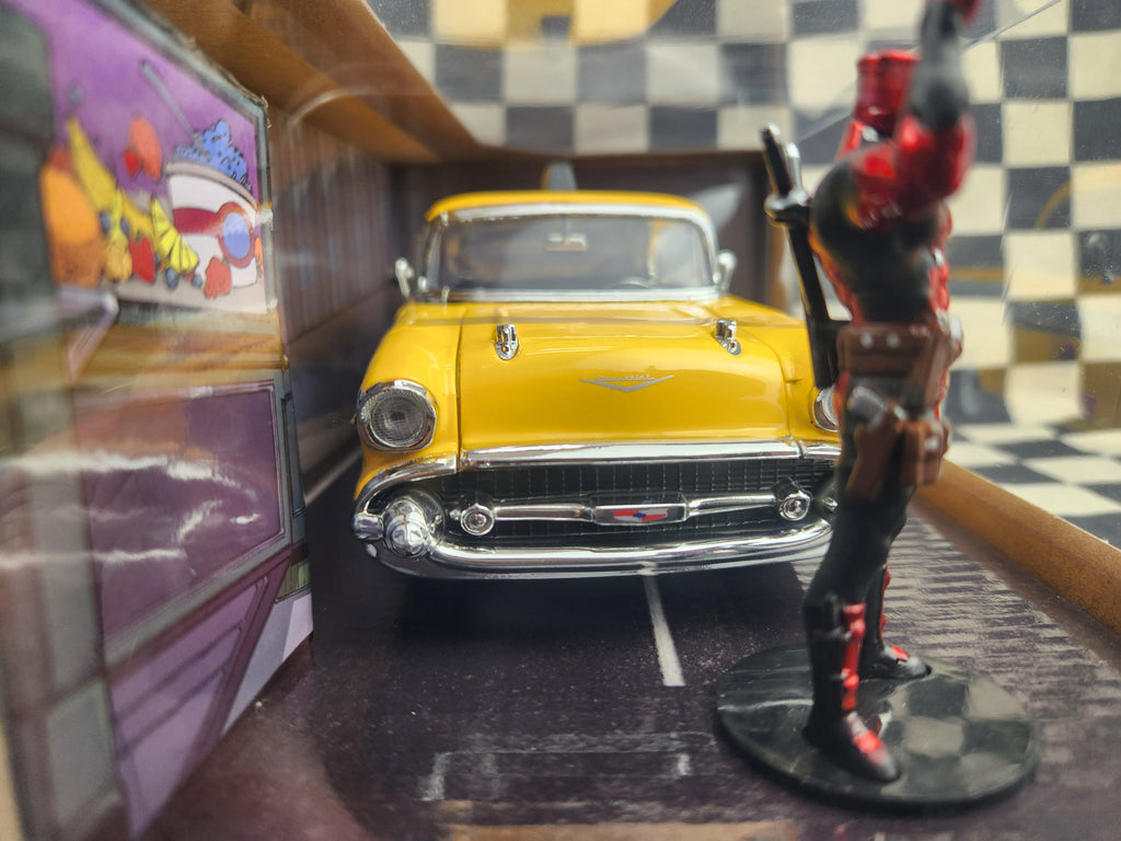 Jada 1:24 Deadpool 1957 Chevrolet Bel Air Taxi