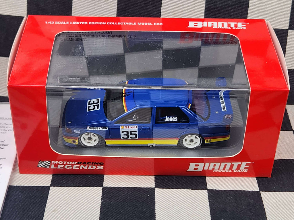 Biante 1/43 EB Falcon Alan Jones 1993 ATCC (Comes with PJ Decals)