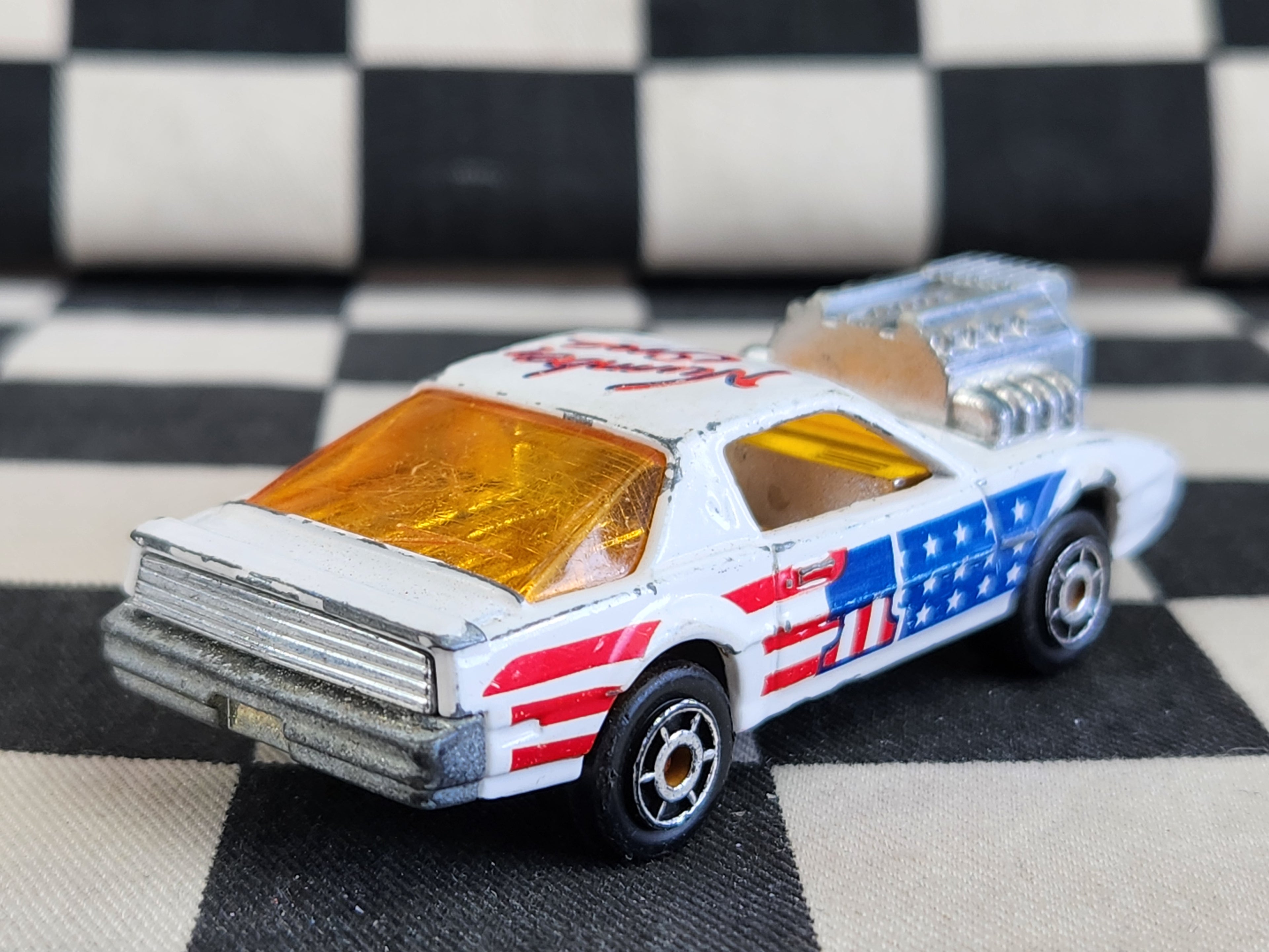 Vintage Loose Majorette Blown Pontiac Number One