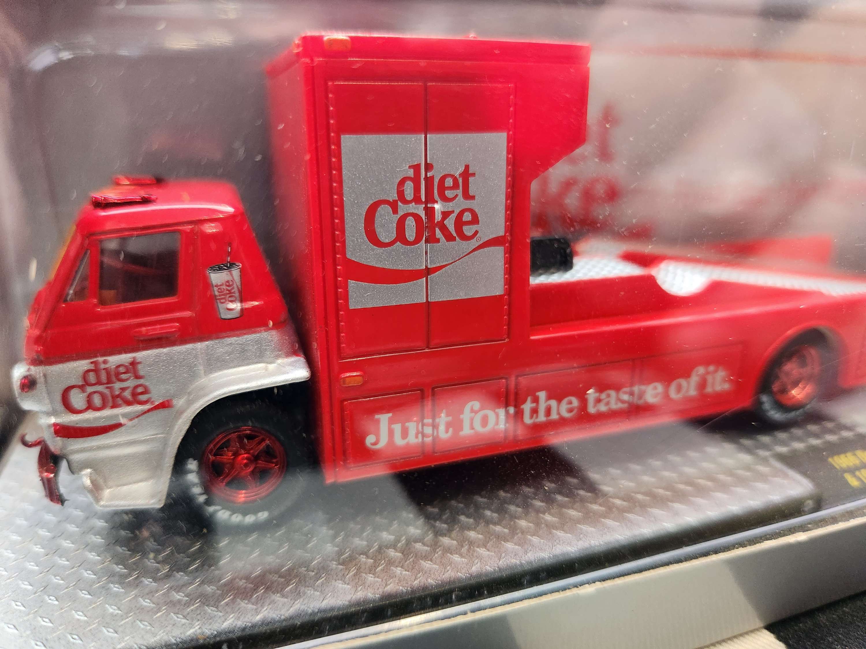 M2 Machines Transporters CHASE Diet Coke 66 Dodge L600 69 Dodge Charger Daytona