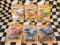 Hot Wheels Rally Set of 6 Ford Focus Escort WRX Lancer Evo Mini Cooper VW GT24