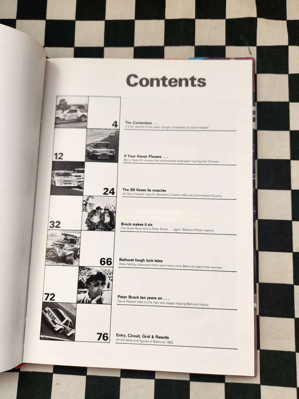 Bathurst James Hardie 1000 1982/83 Book