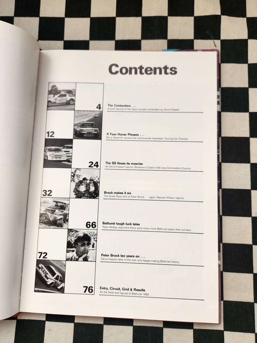 Bathurst James Hardie 1000 1982/83 Book