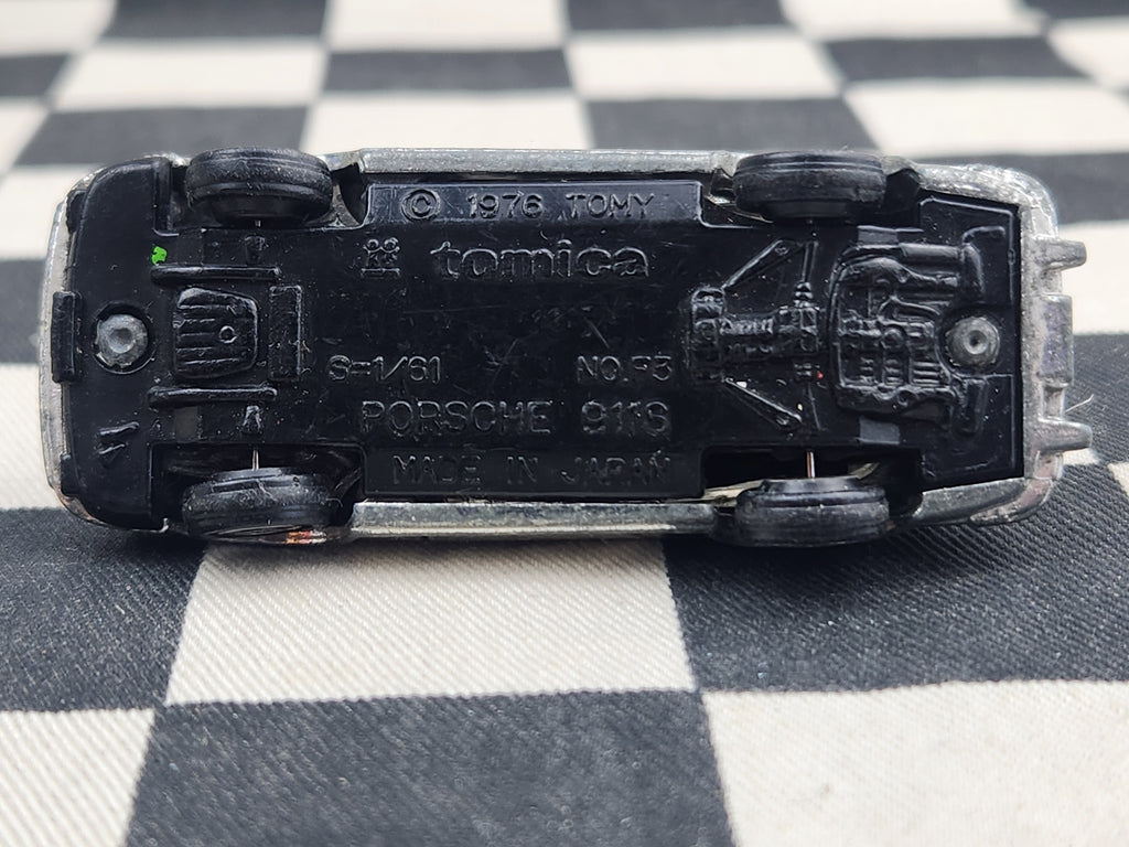 Vintage Loose Tomica Porsche 911 S Chrome VHTF